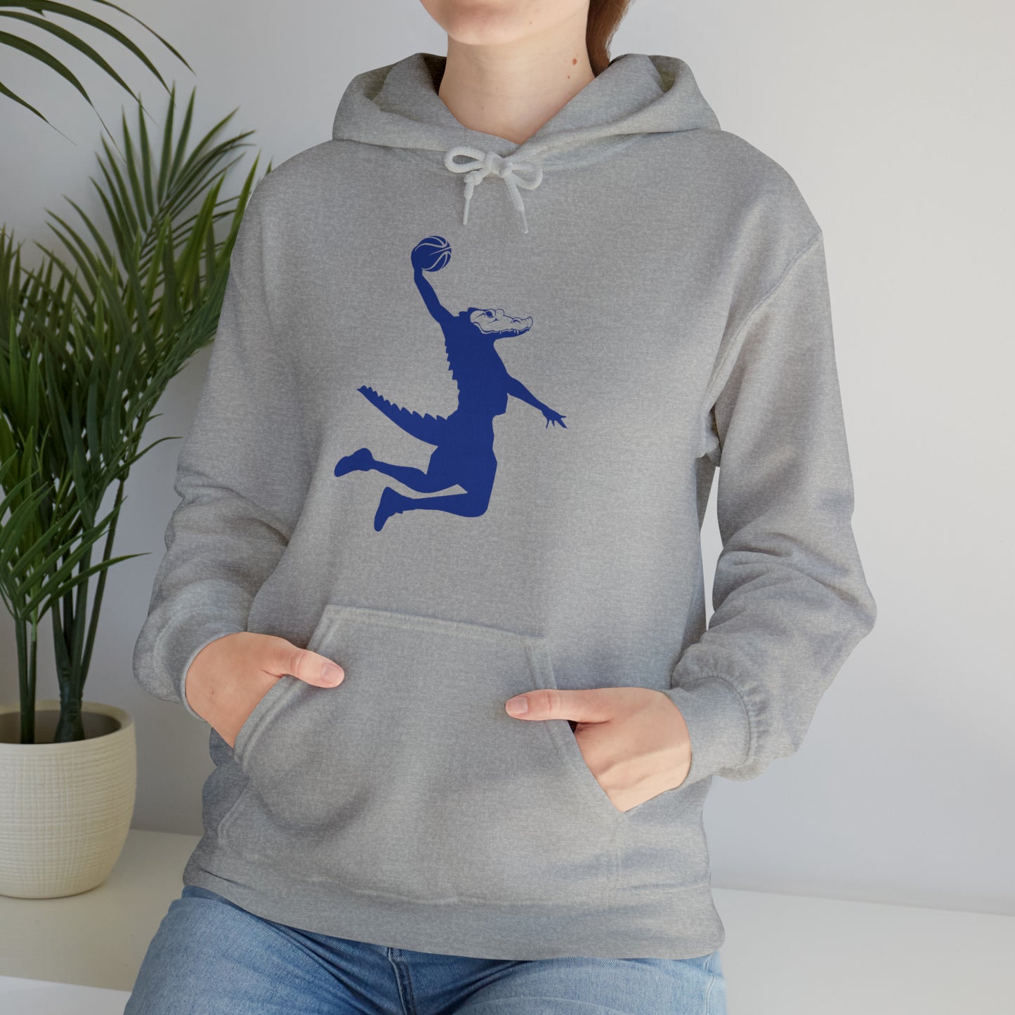 Unisex Heavy Blend™ Hooded Sweatshirt ChompMan (Blue)