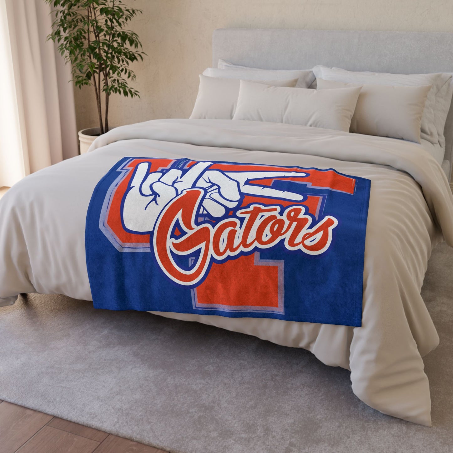 UF Gators (V1) Soft Polyester Blanket