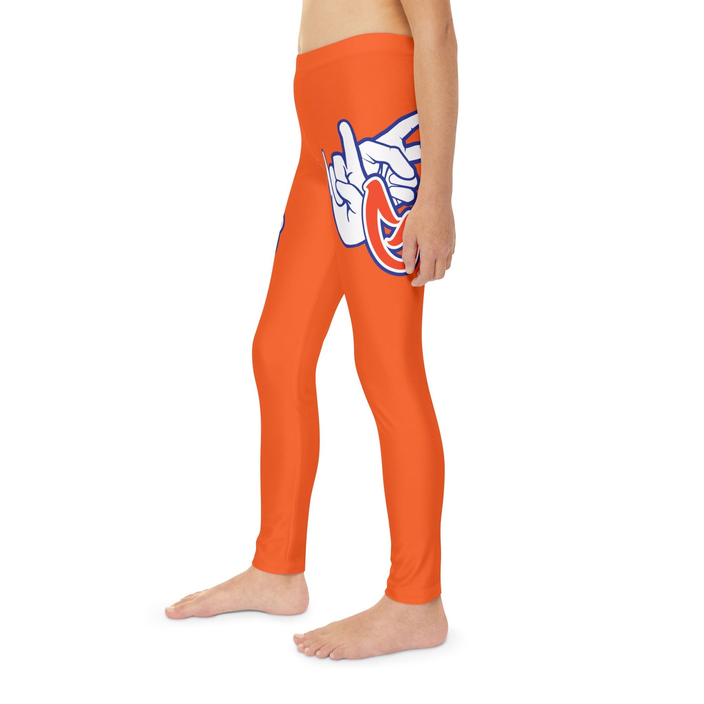 UF Gators (V3) Youth Full-Length Leggings (AOP)
