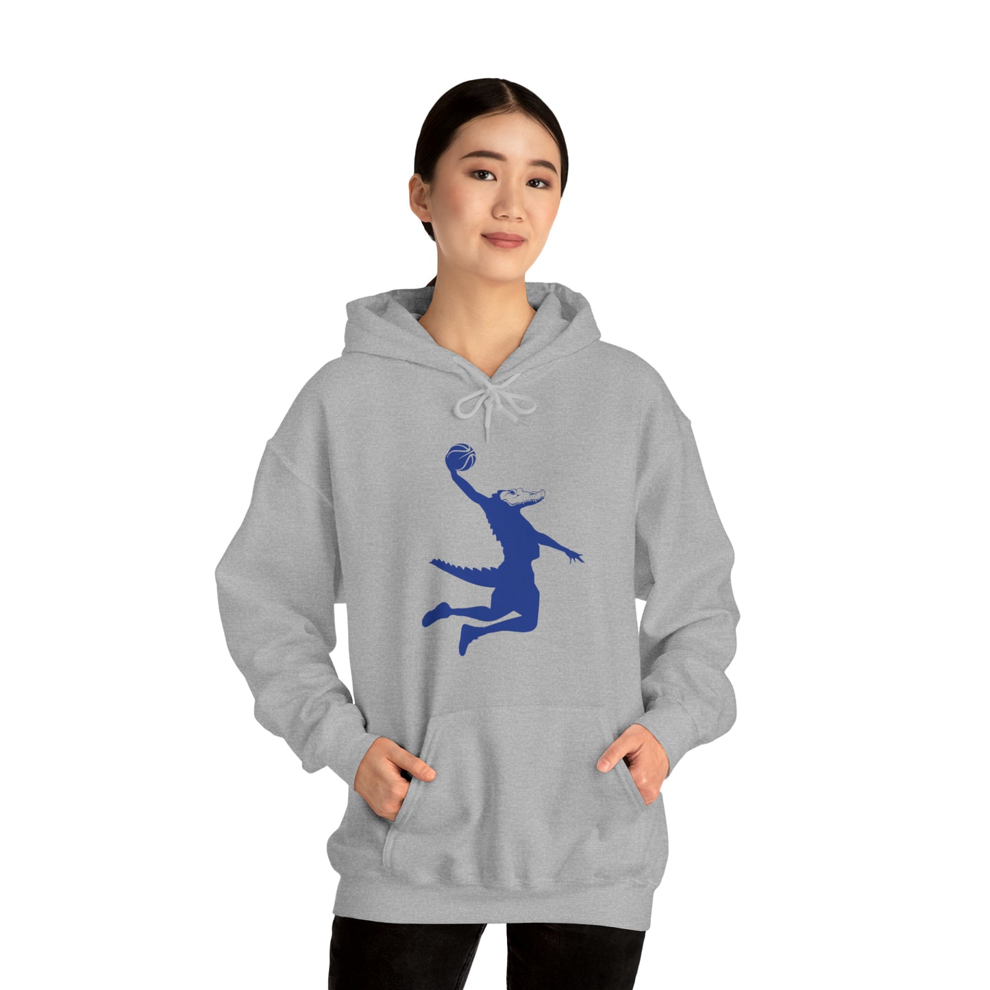 Unisex Heavy Blend™ Hooded Sweatshirt ChompMan (Blue)