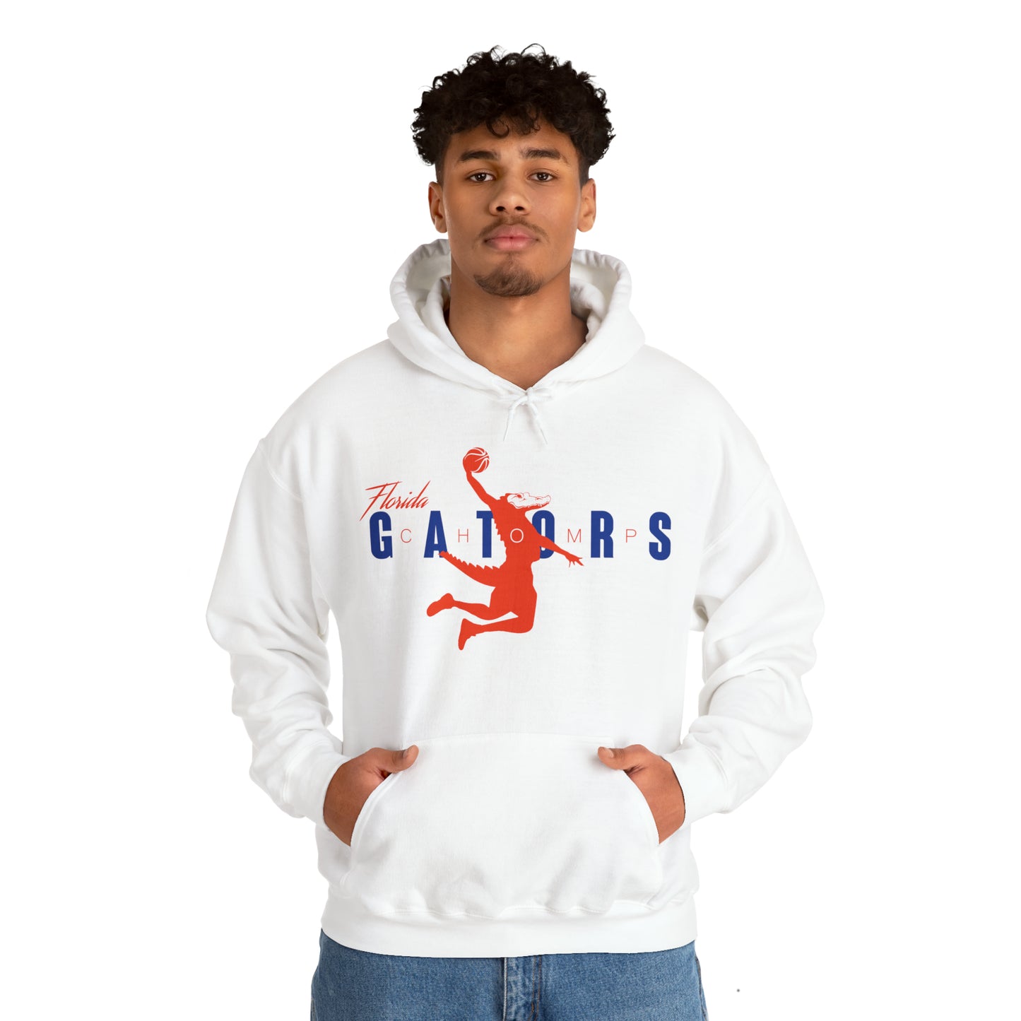 ChompMan Basketball (V2) Unisex Heavy Blend™ Hooded Sweatshirt