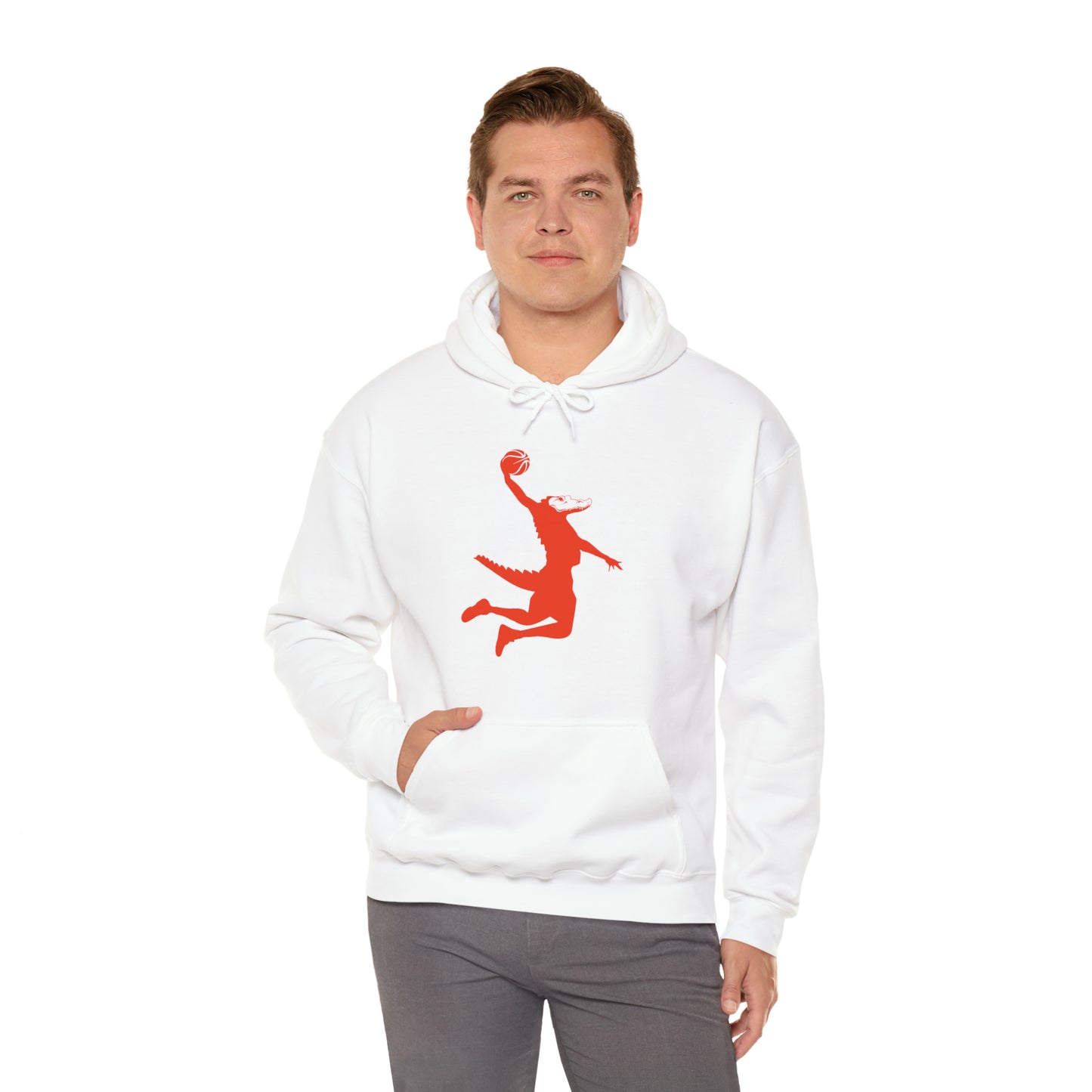 ChompMan Basketball (V6) Unisex Heavy Blend™ Hooded Sweatshirt
