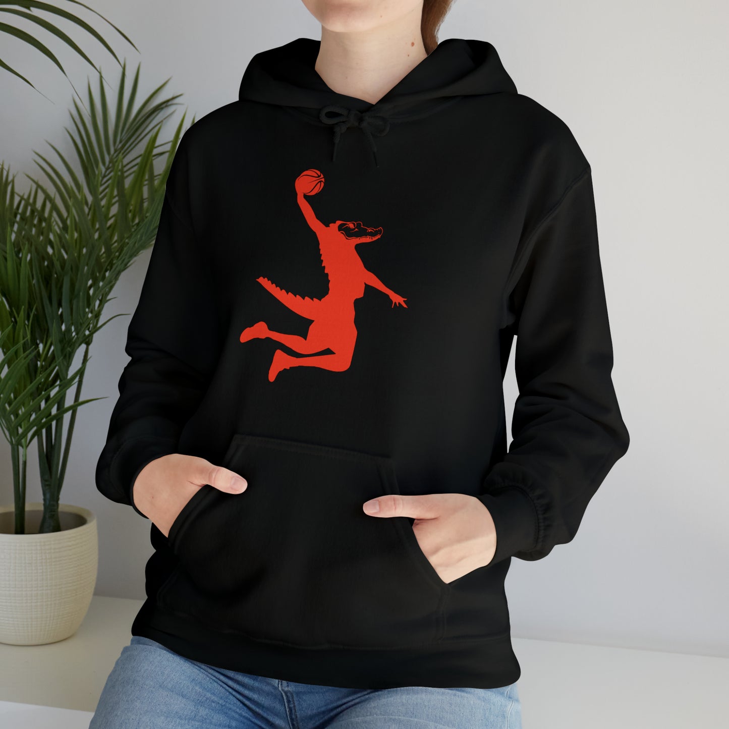 ChompMan Basketball (V6) Unisex Heavy Blend™ Hooded Sweatshirt