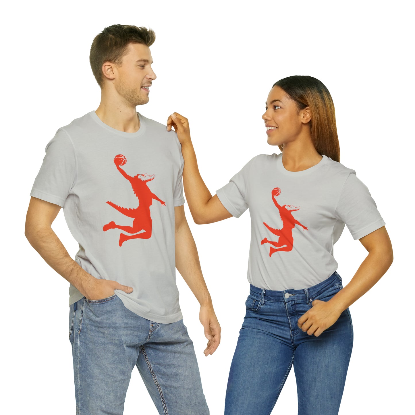 Unisex Jersey Short Sleeve Tee ChompMan (Orange)