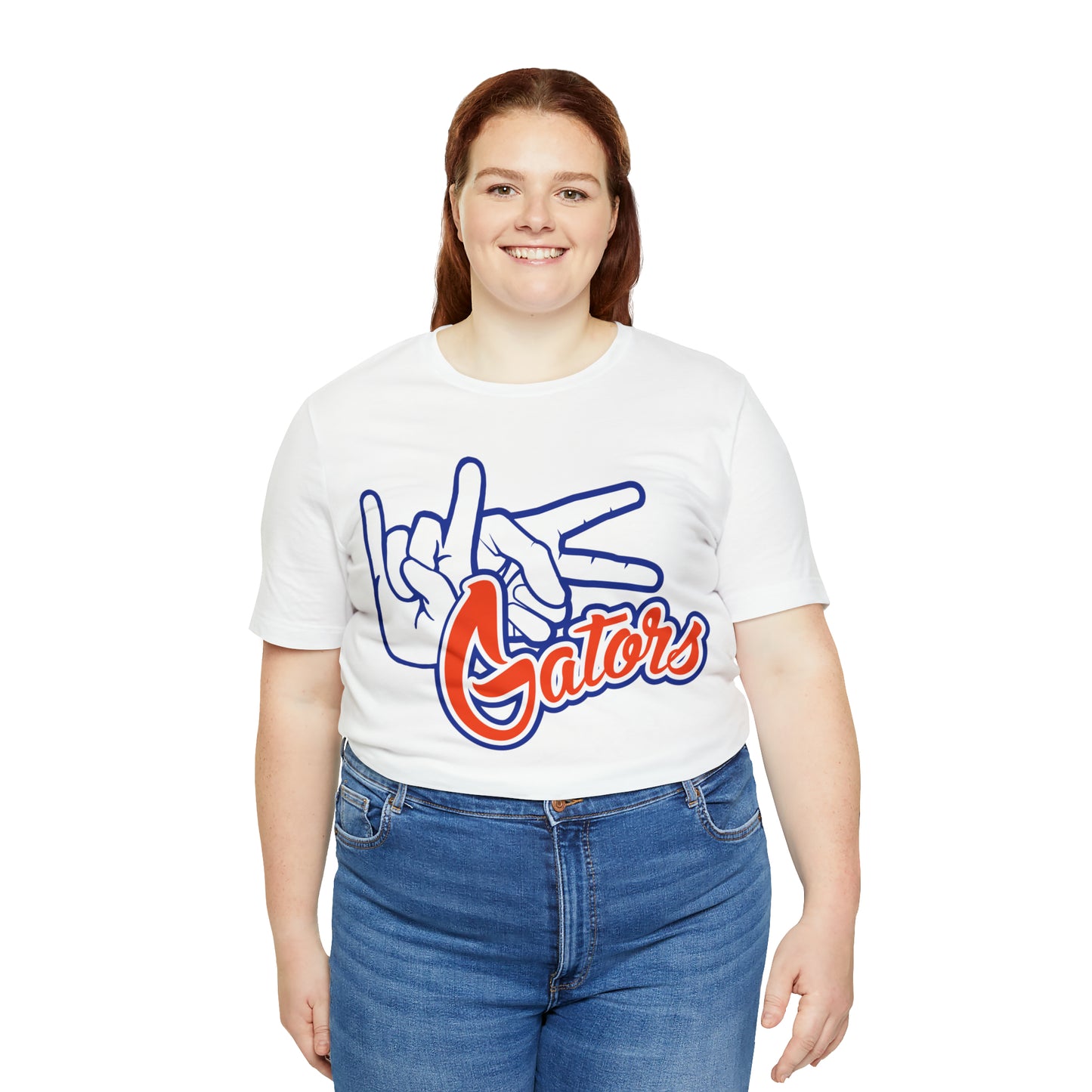 Unisex Jersey Short Sleeve Tee UF (Rock On) Gators Hands_V1