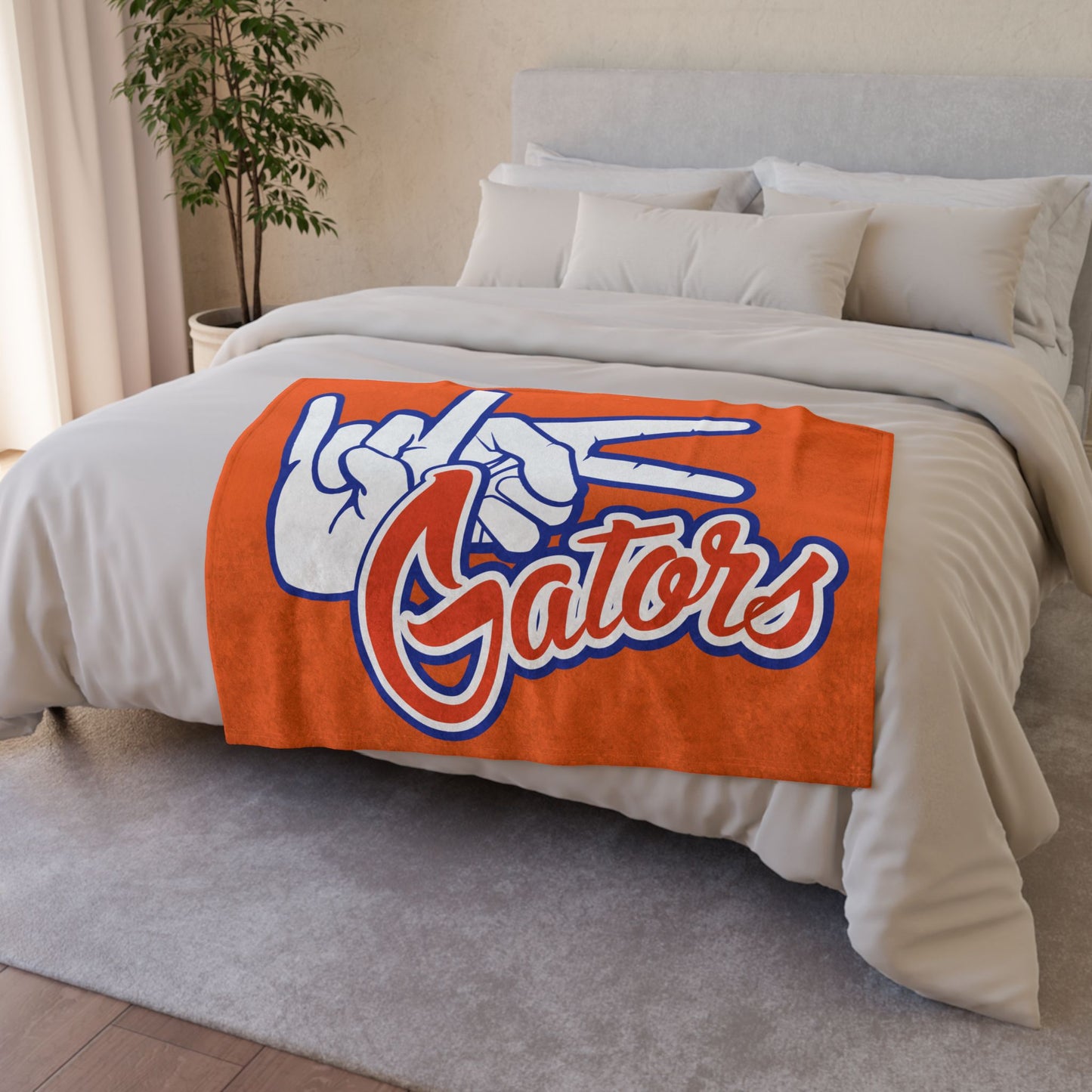 UF Gators (V3) Soft Polyester Blanket