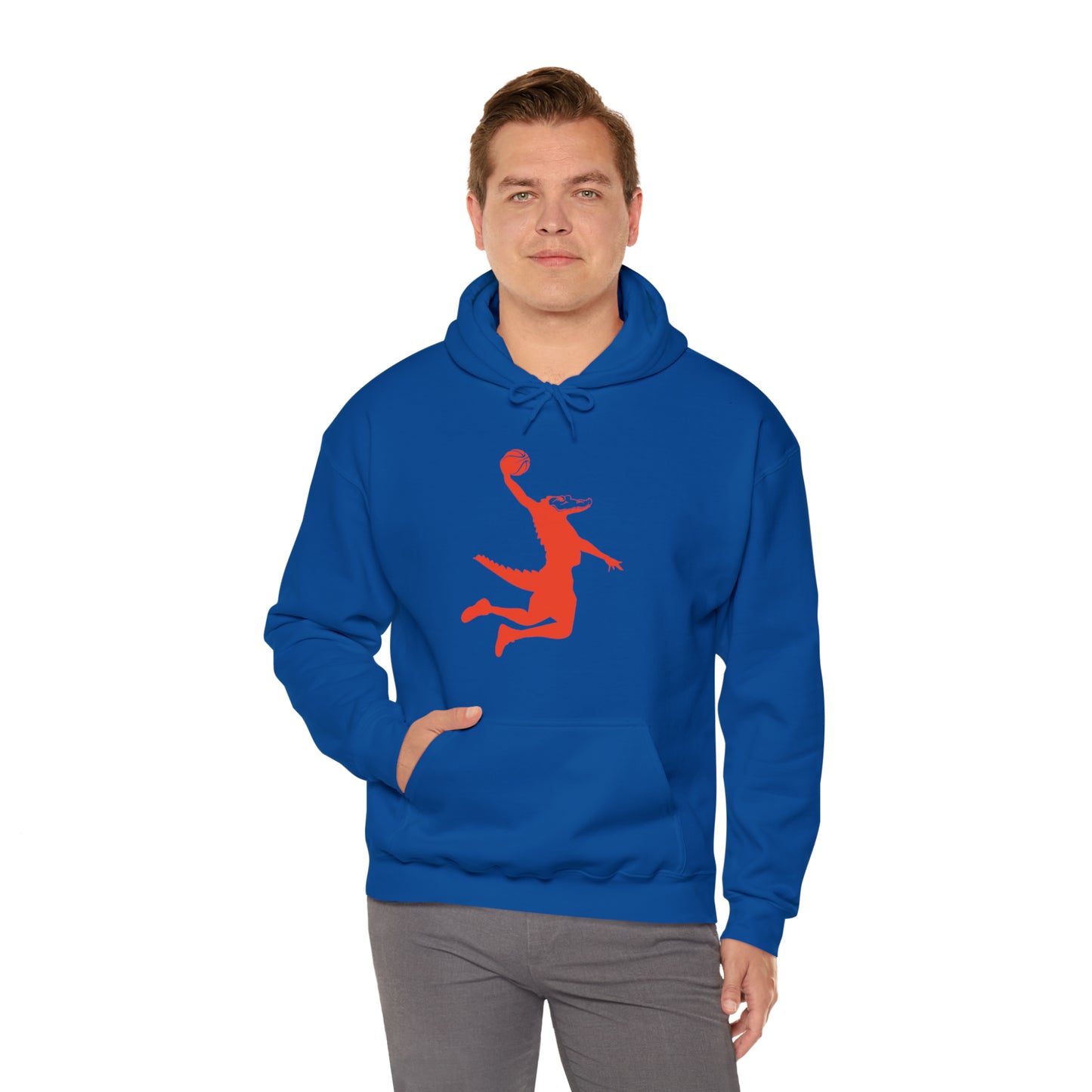 ChompMan Basketball (V6) Unisex Heavy Blend™ Hooded Sweatshirt