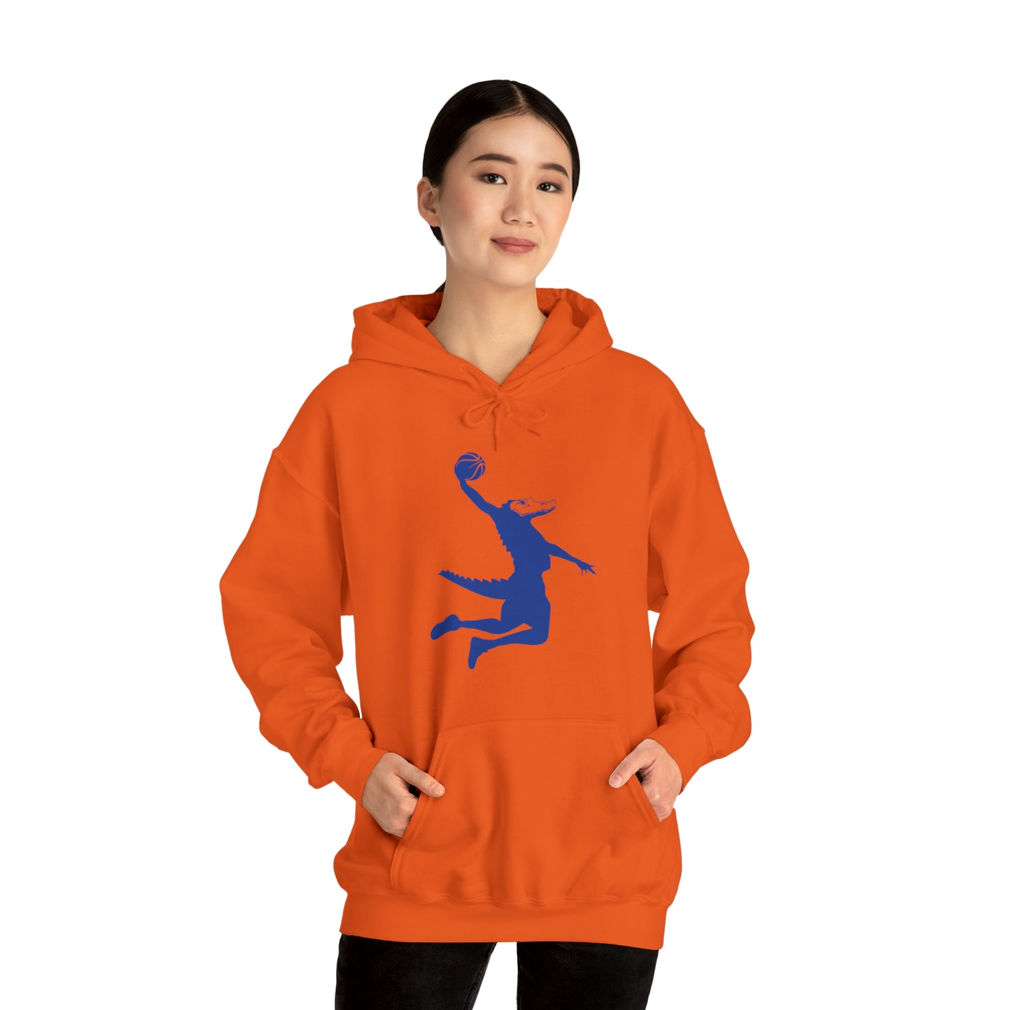 Unisex Heavy Blend™ Hooded Sweatshirt ChompMan (Blue)
