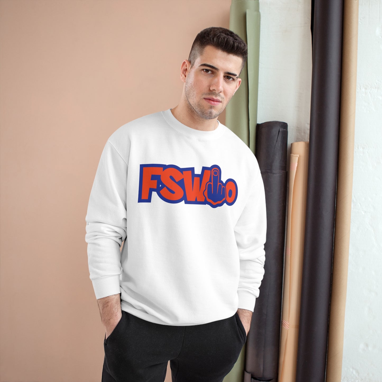 Champion Sweatshirt FSWho w/ Blue Finger