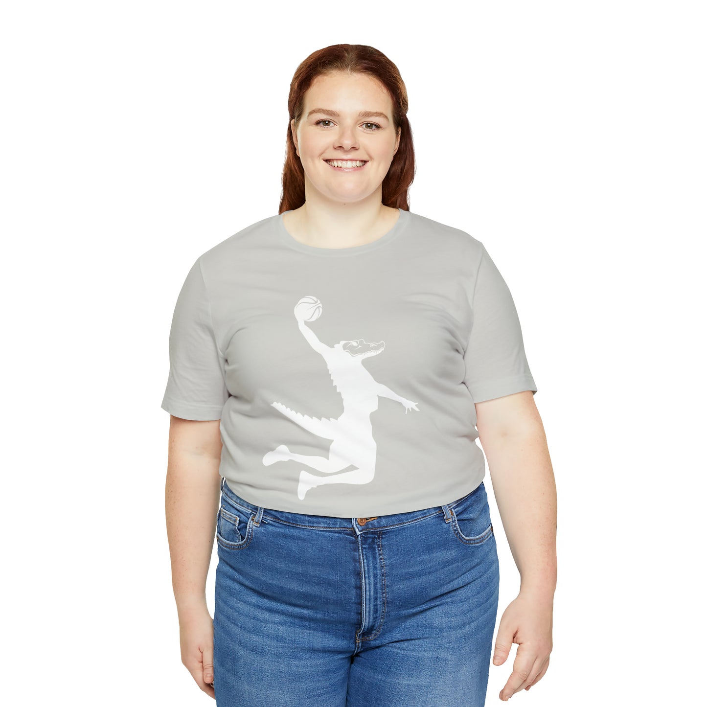 Unisex Jersey Short Sleeve Tee ChompMan (White)