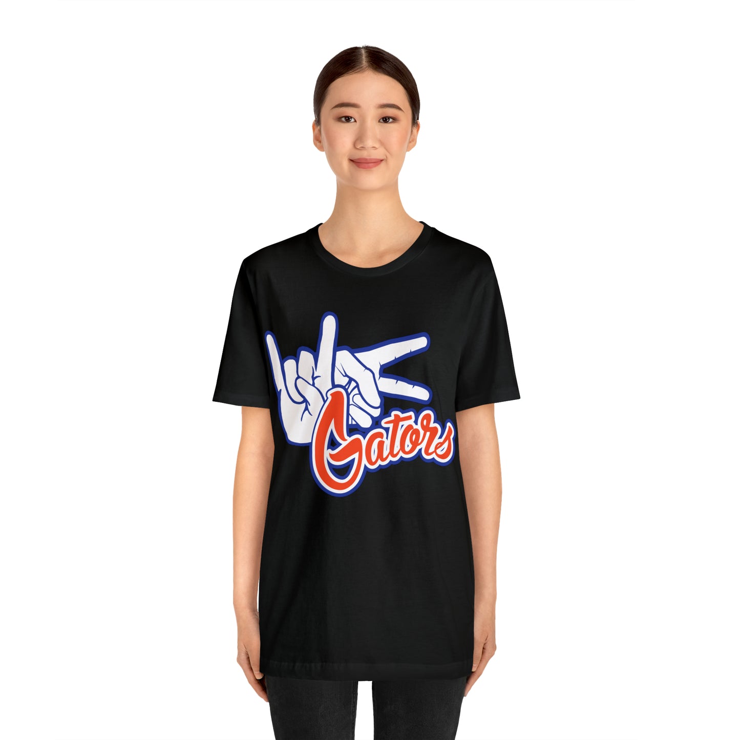 Unisex Jersey Short Sleeve Tee UF (Rock On) Gators Hands_V1