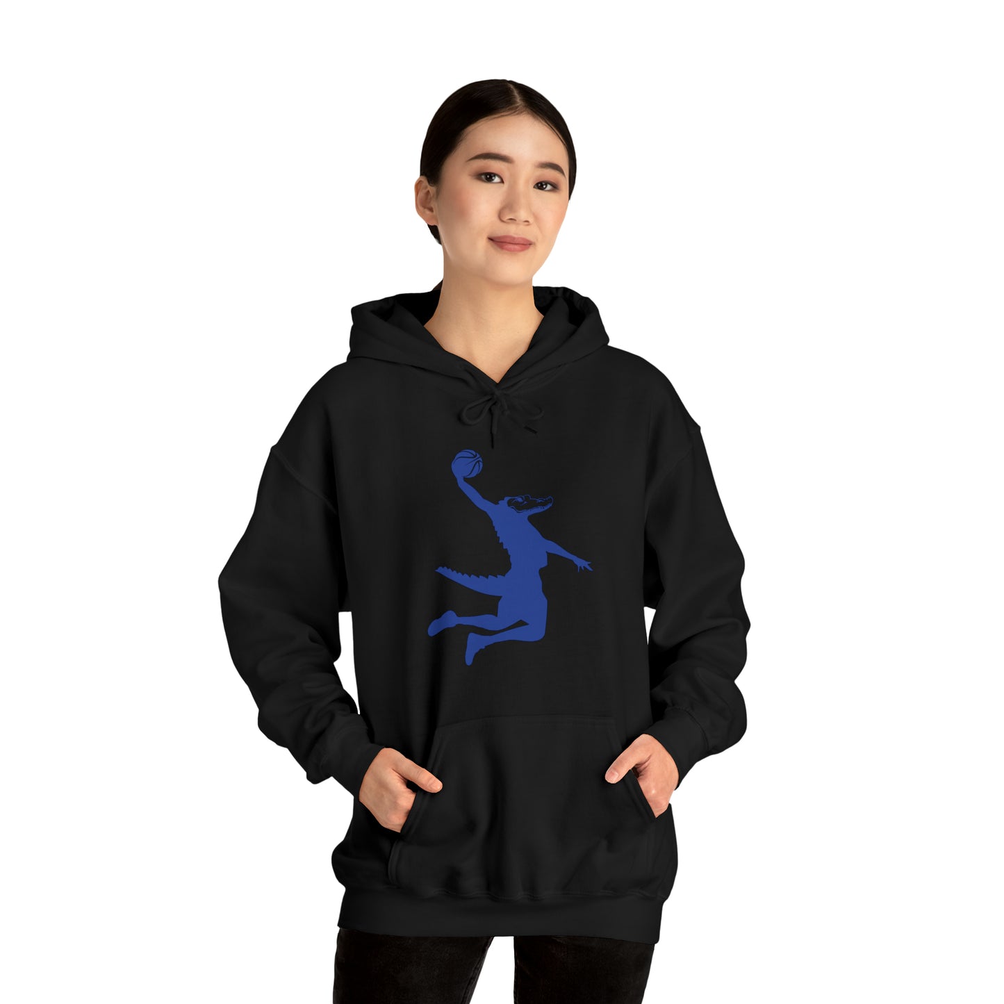Unisex Heavy Blend™ Hooded Sweatshirt ChompMan (Blue)