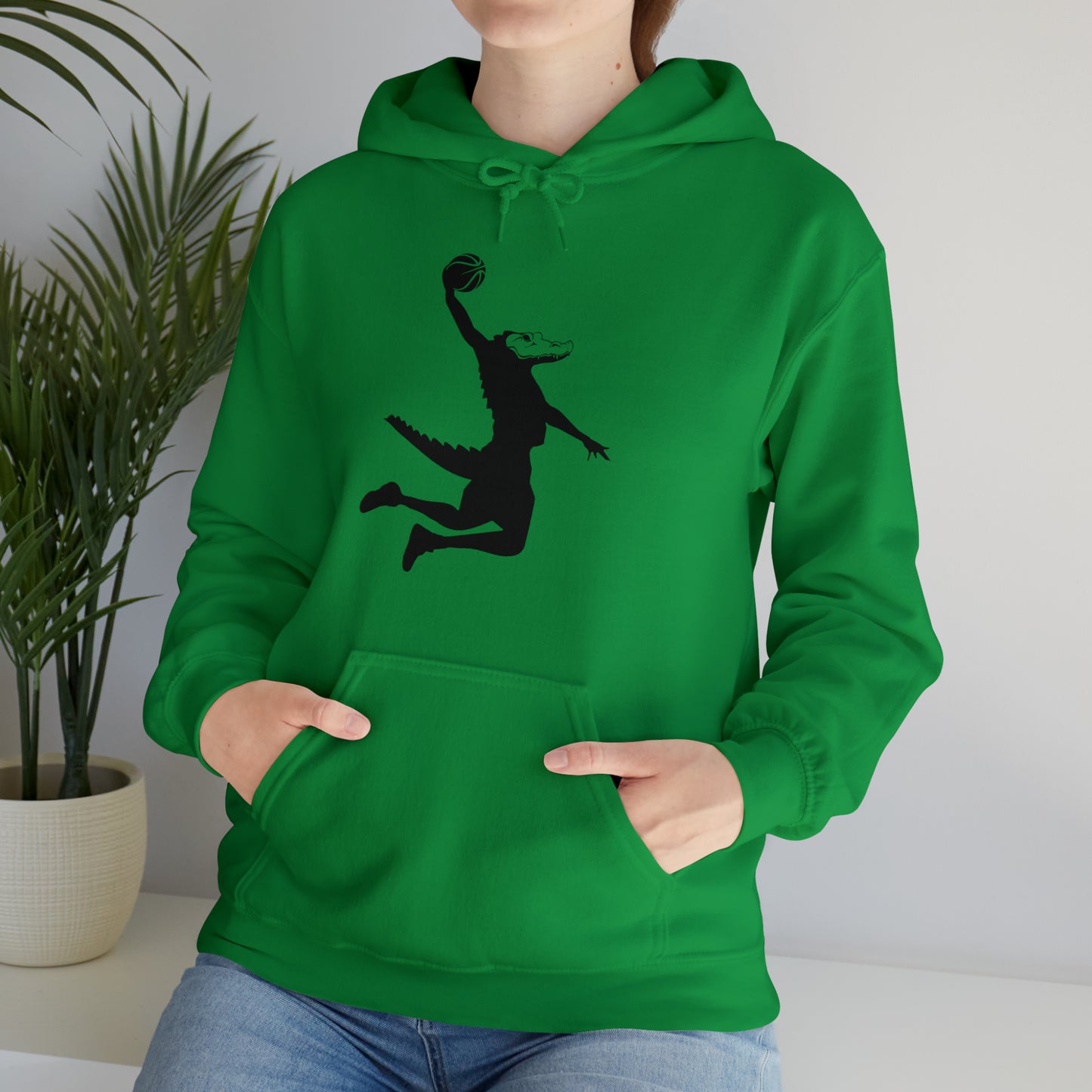 Unisex Heavy Blend™ Hooded Sweatshirt ChompMan (Black)