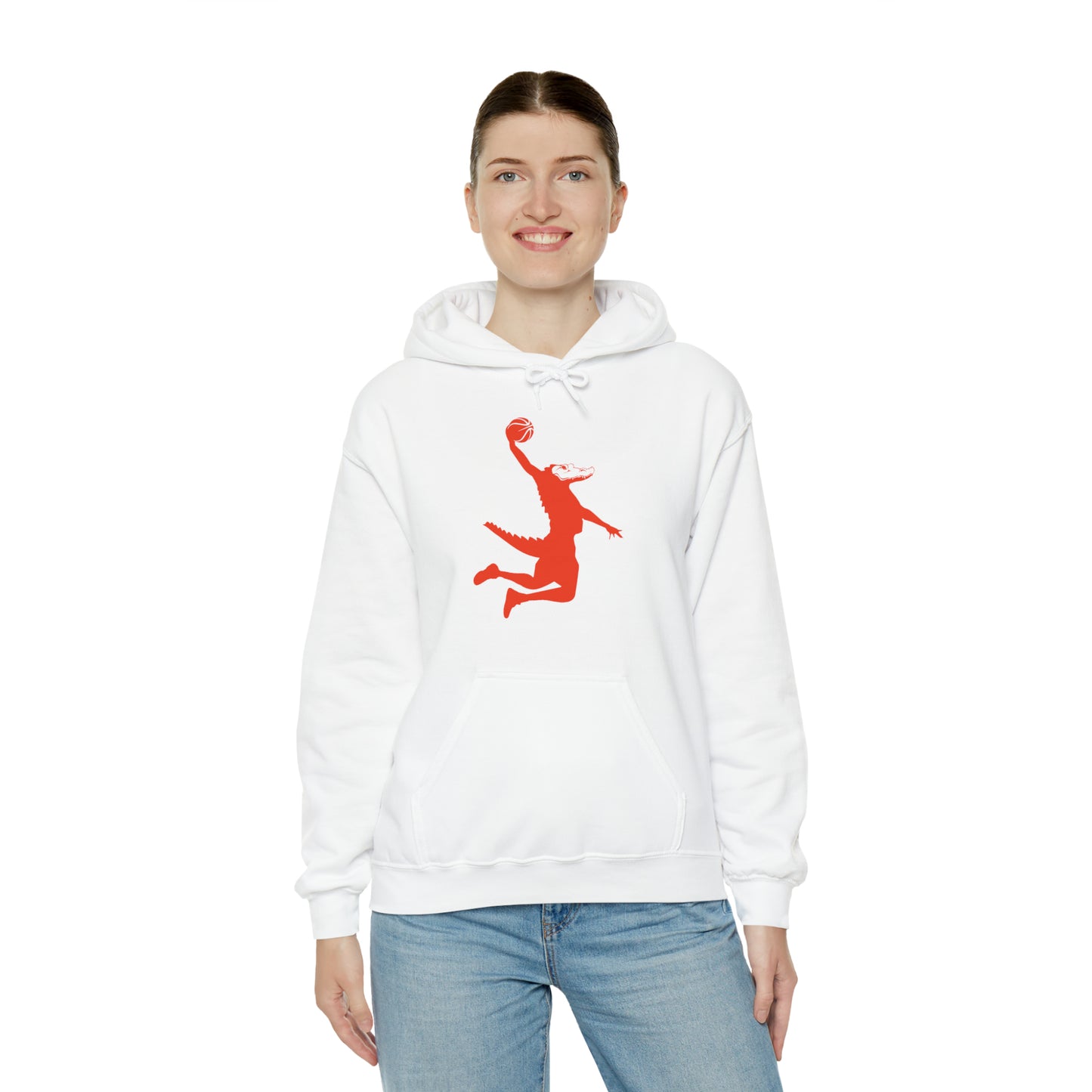 ChompMan Basketball (V6) Unisex Heavy Blend™ Hooded Sweatshirt