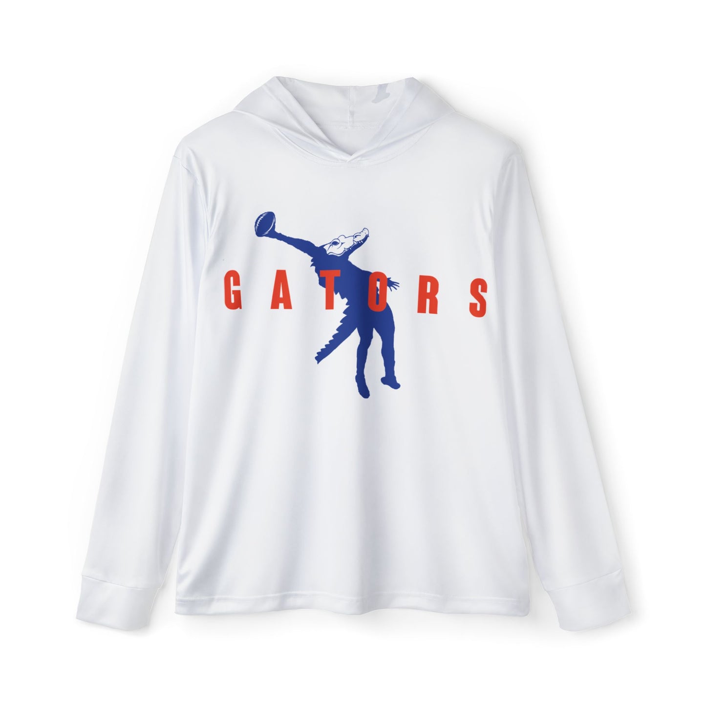 ChompMan Football (V3 / White) Men's Sports Warmup Hoodie (AOP)
