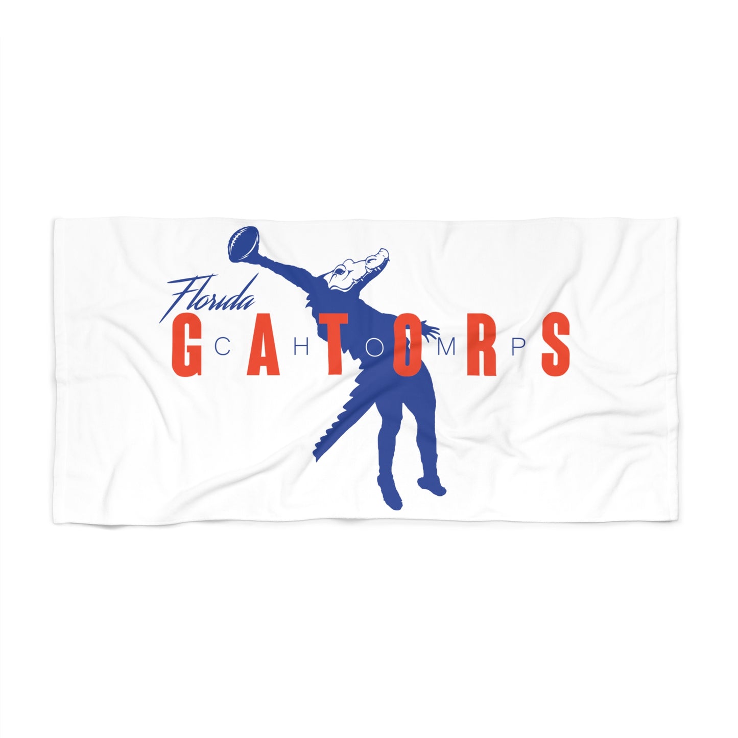 ChompMan Football (V1) Beach Towel