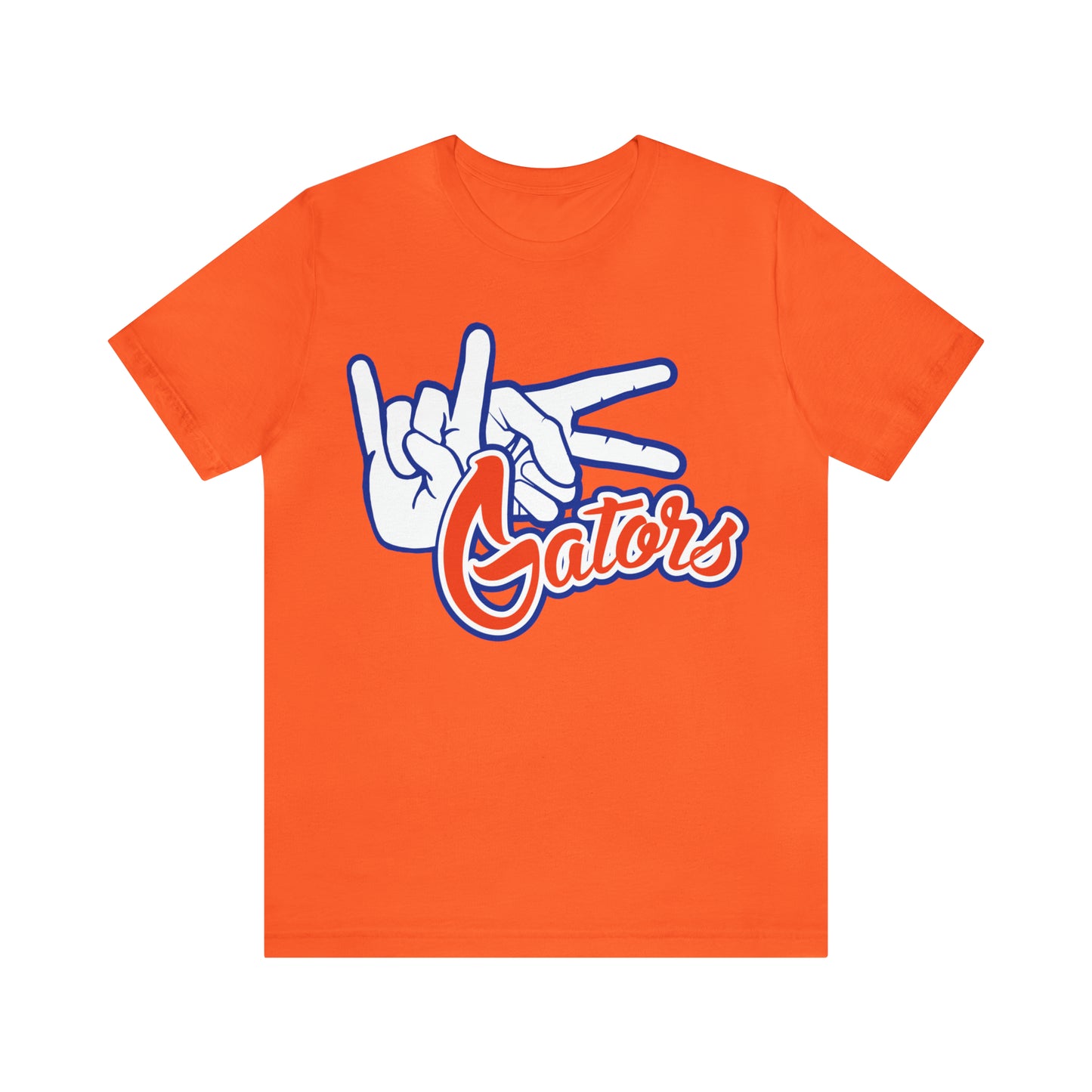 Unisex Jersey Short Sleeve Tee UF (Rock On) Gators Hands_V1
