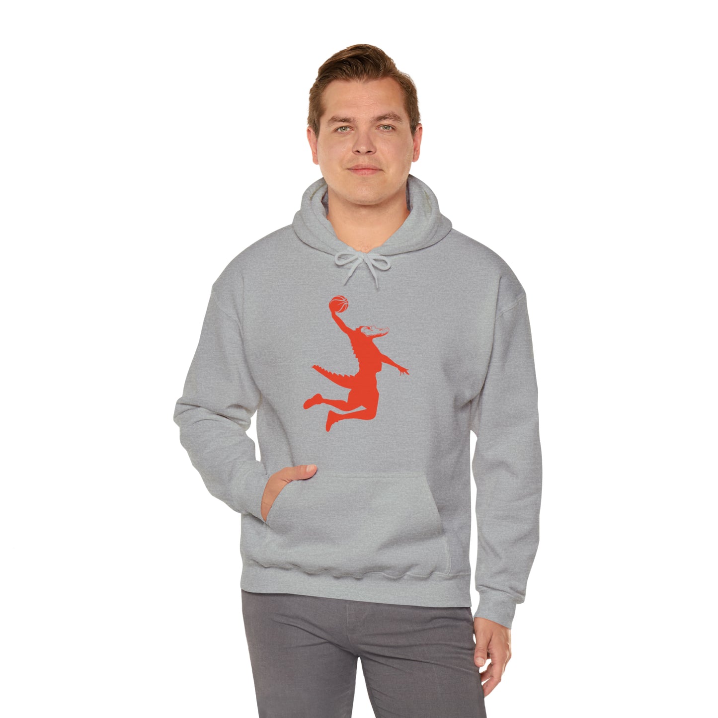 ChompMan Basketball (V6) Unisex Heavy Blend™ Hooded Sweatshirt