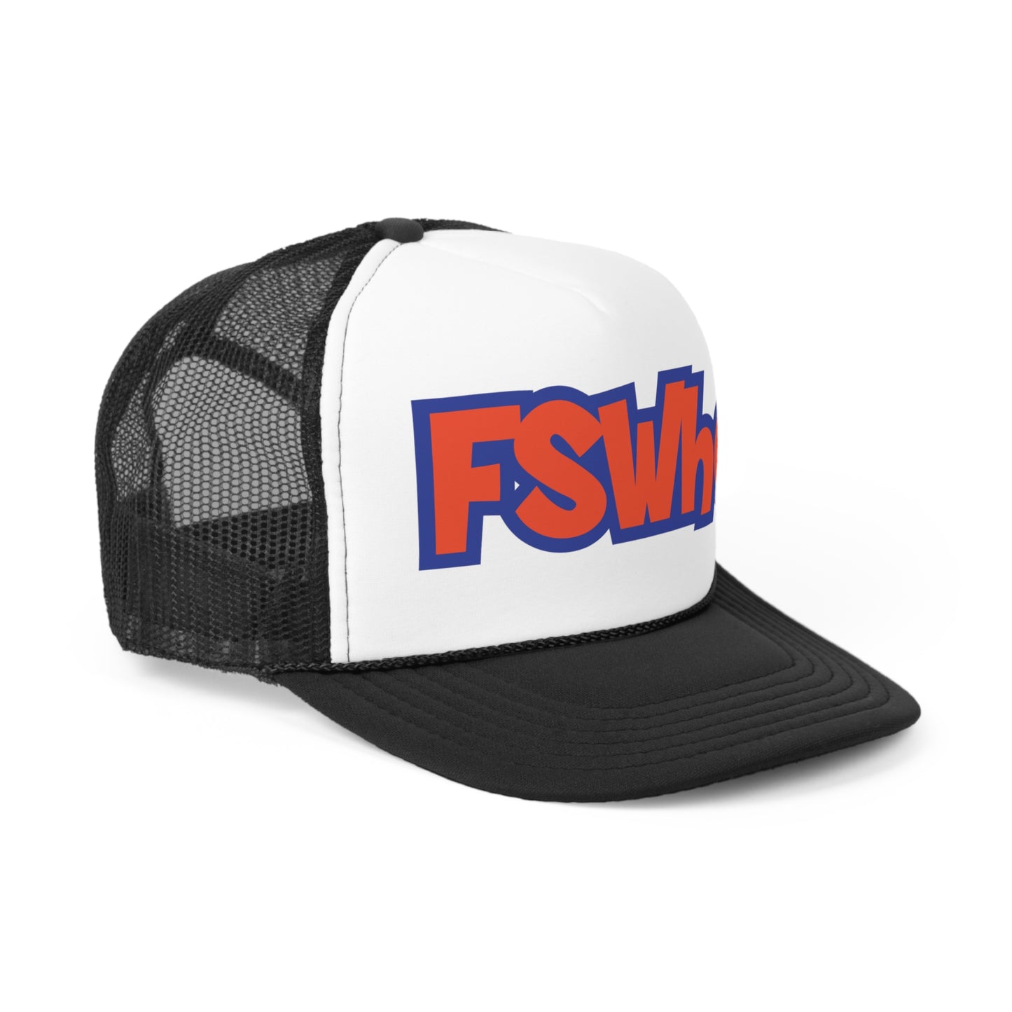 Trucker Caps FSWho Orange Lettering