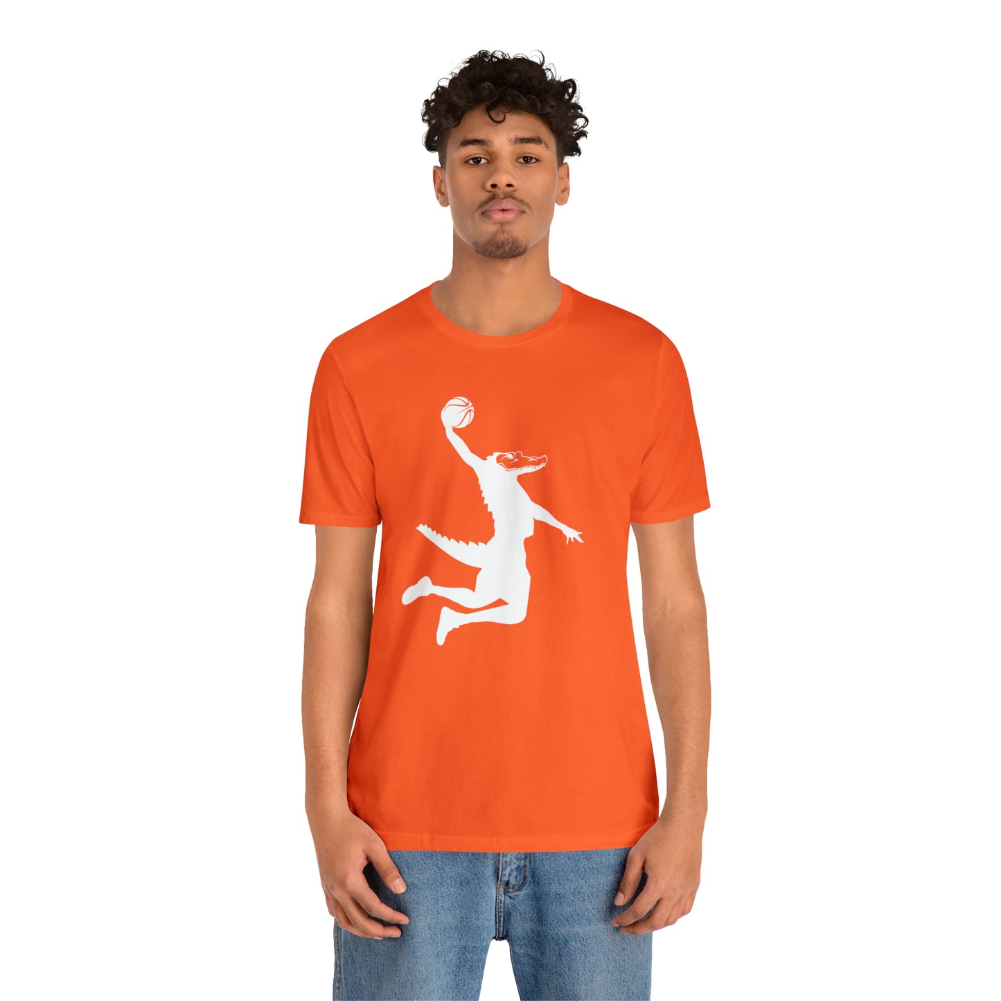 Unisex Jersey Short Sleeve Tee ChompMan (White)