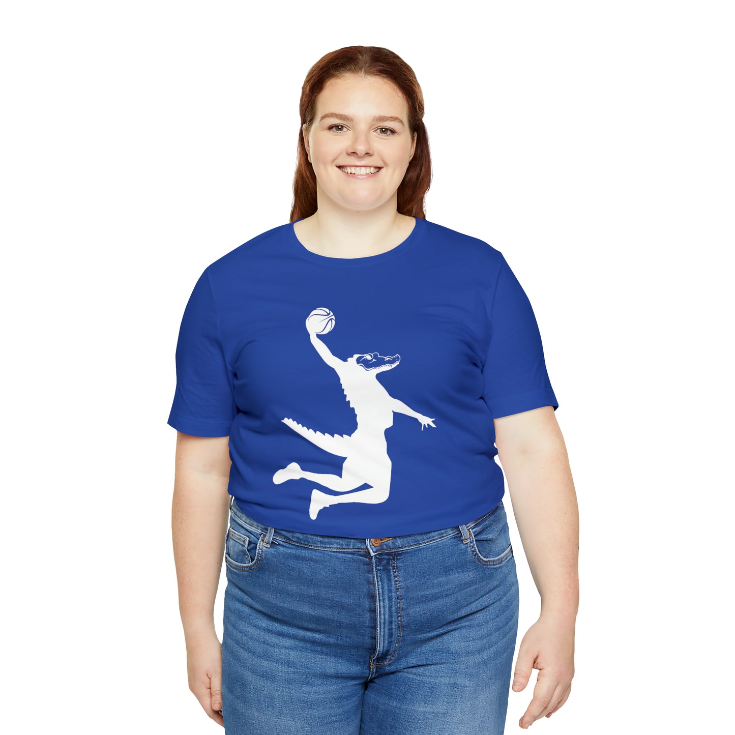 Unisex Jersey Short Sleeve Tee ChompMan (White)