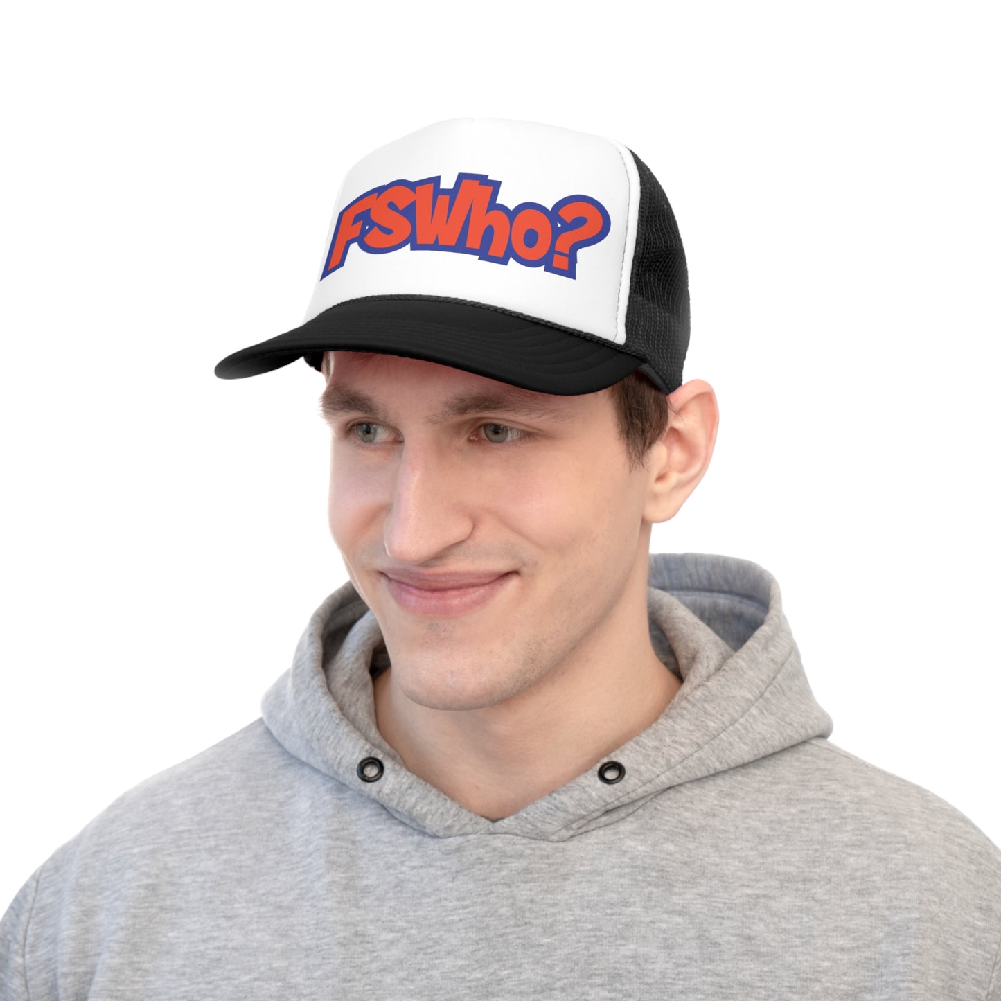 Trucker Caps FSWho w/? Orange Lettering