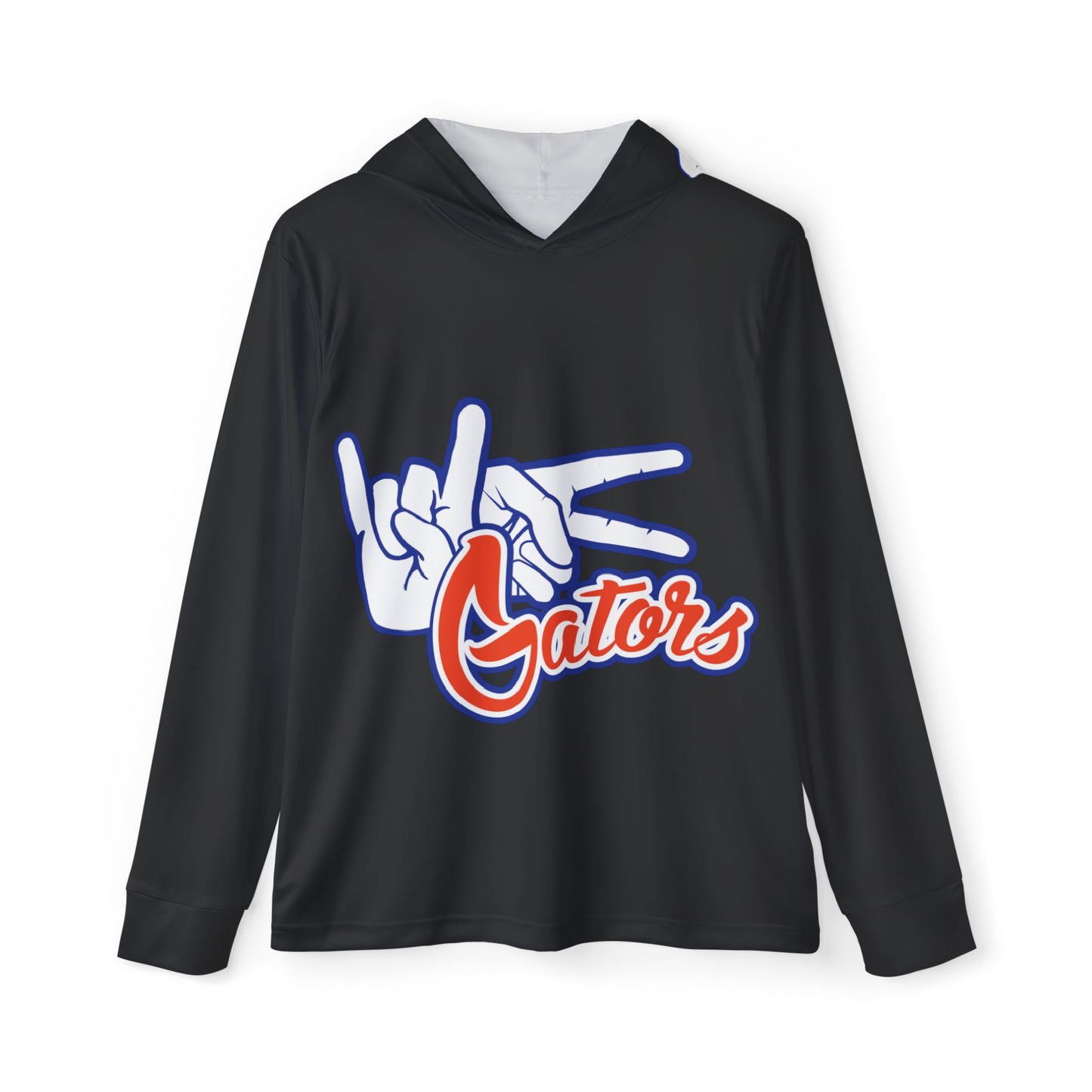 UF Gators (V3 / Black) Men's Sports Warmup Hoodie (AOP)