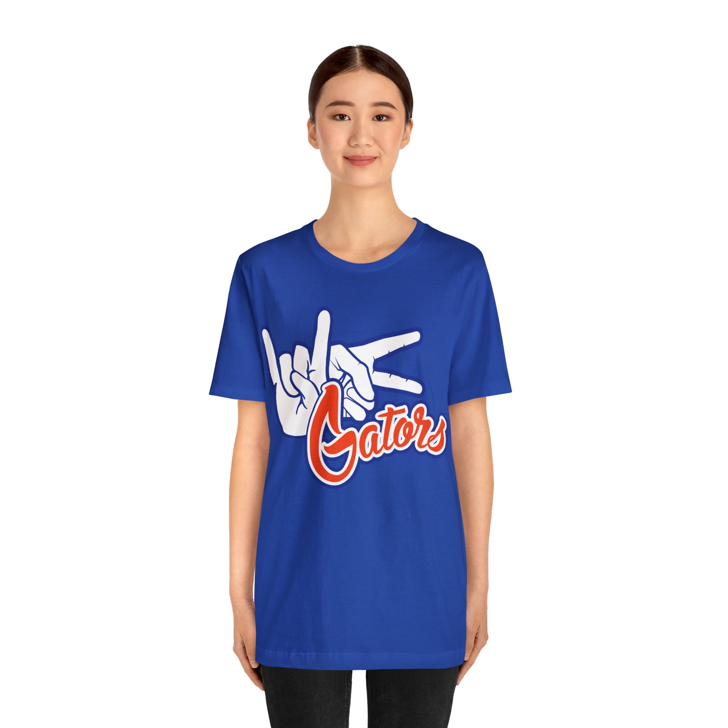 Unisex Jersey Short Sleeve Tee UF (Rock On) Gators Hands_V1