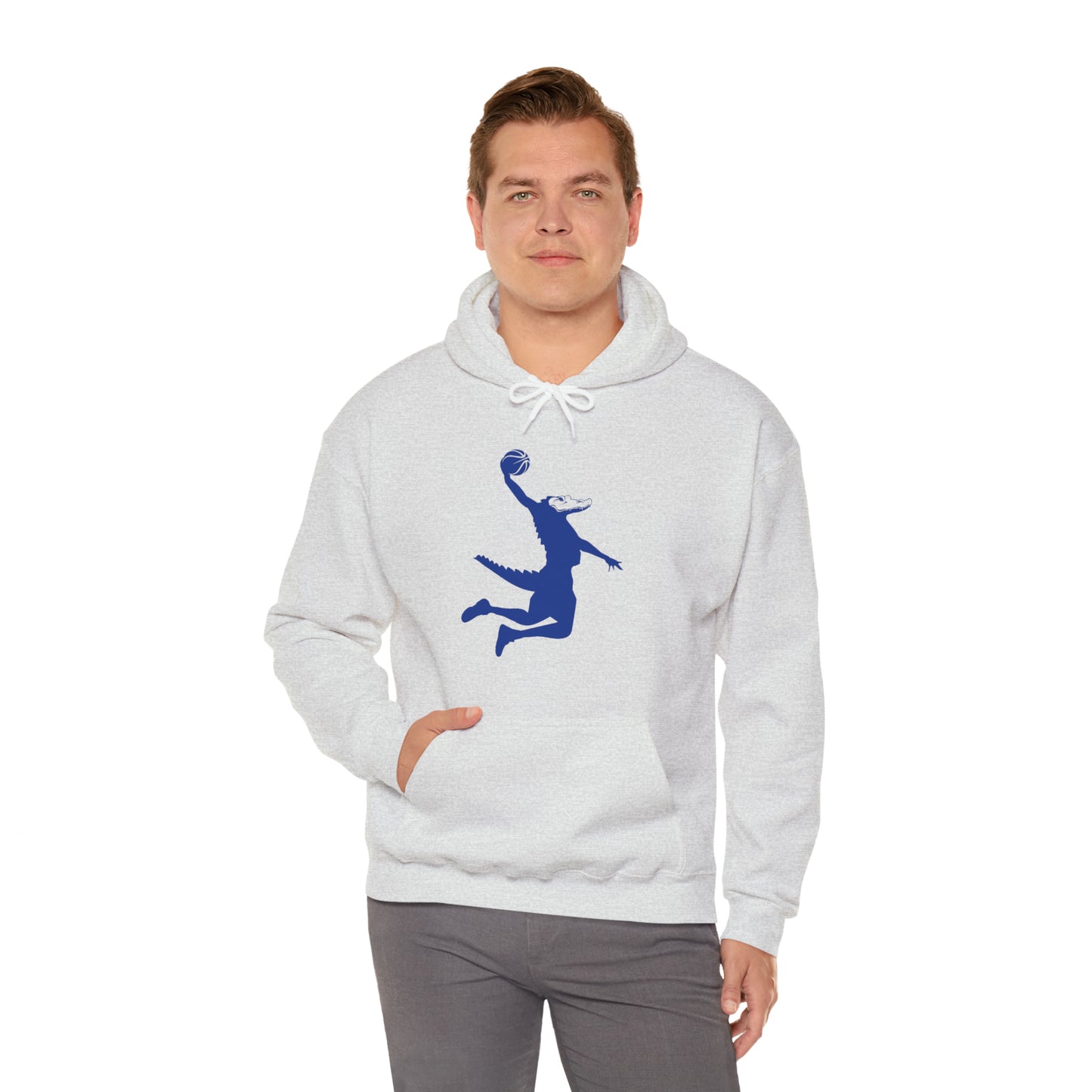 Unisex Heavy Blend™ Hooded Sweatshirt ChompMan (Blue)