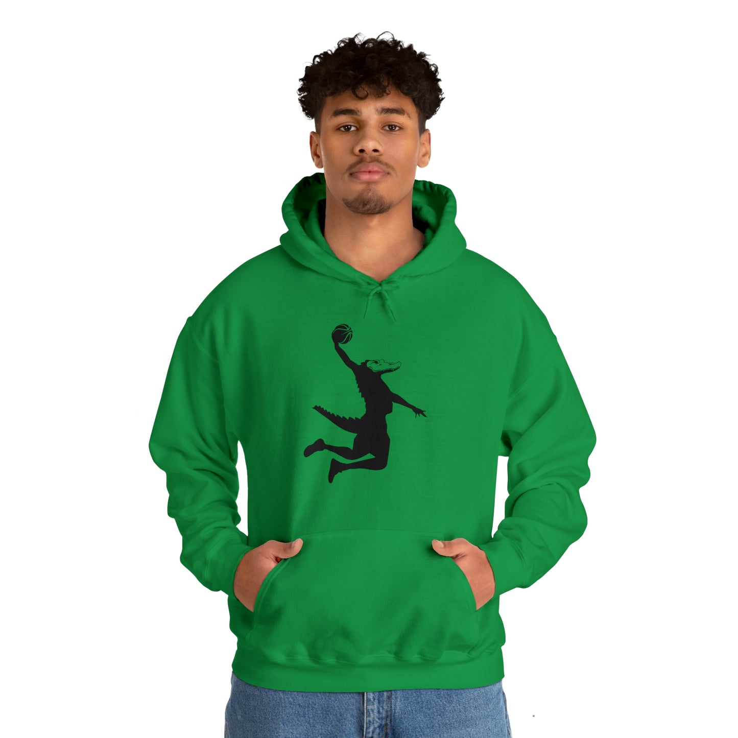 Unisex Heavy Blend™ Hooded Sweatshirt ChompMan (Black)