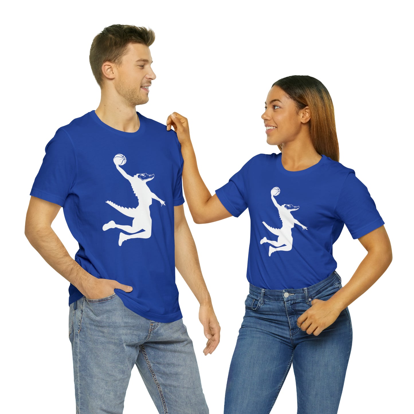 Unisex Jersey Short Sleeve Tee ChompMan (White)
