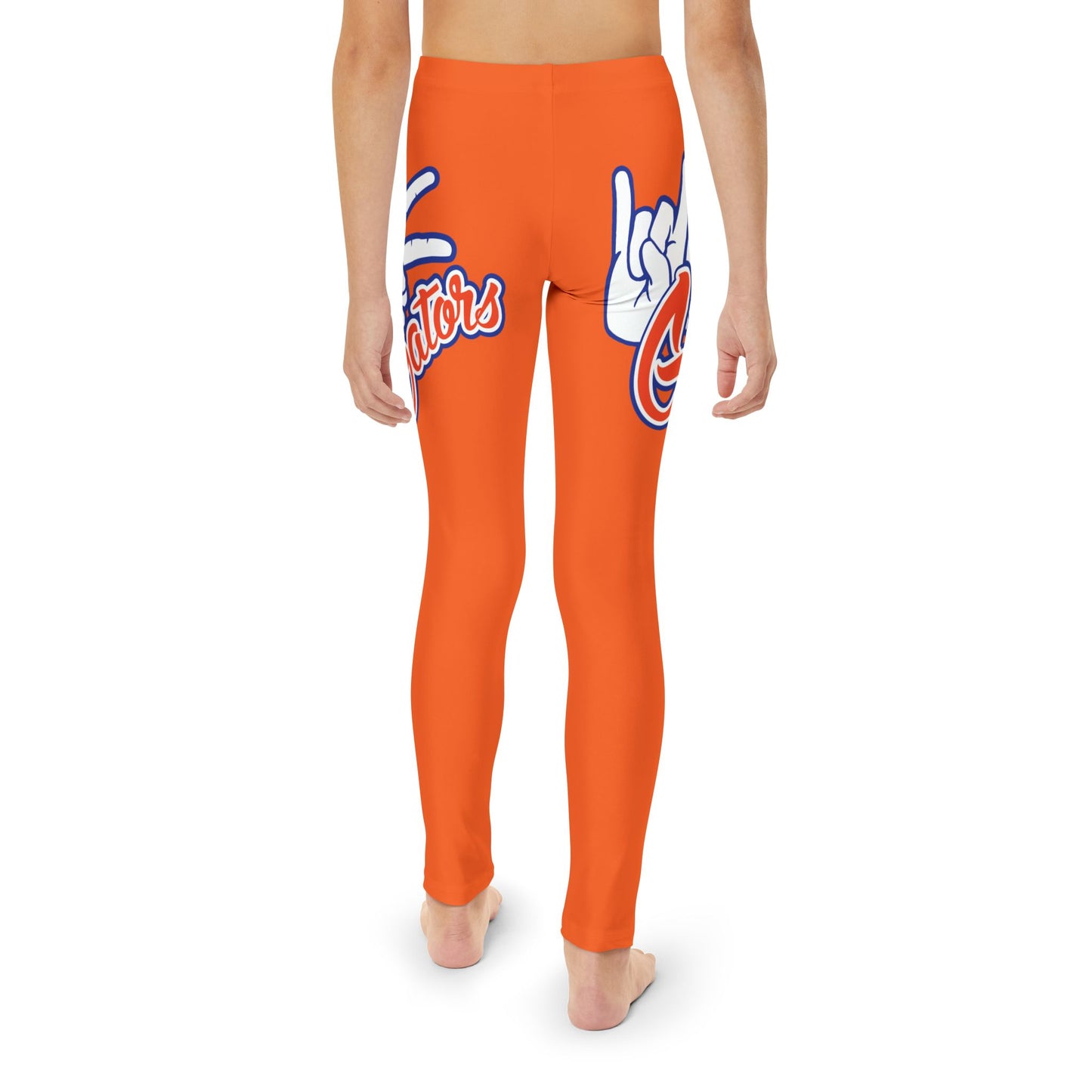 UF Gators (V3) Youth Full-Length Leggings (AOP)