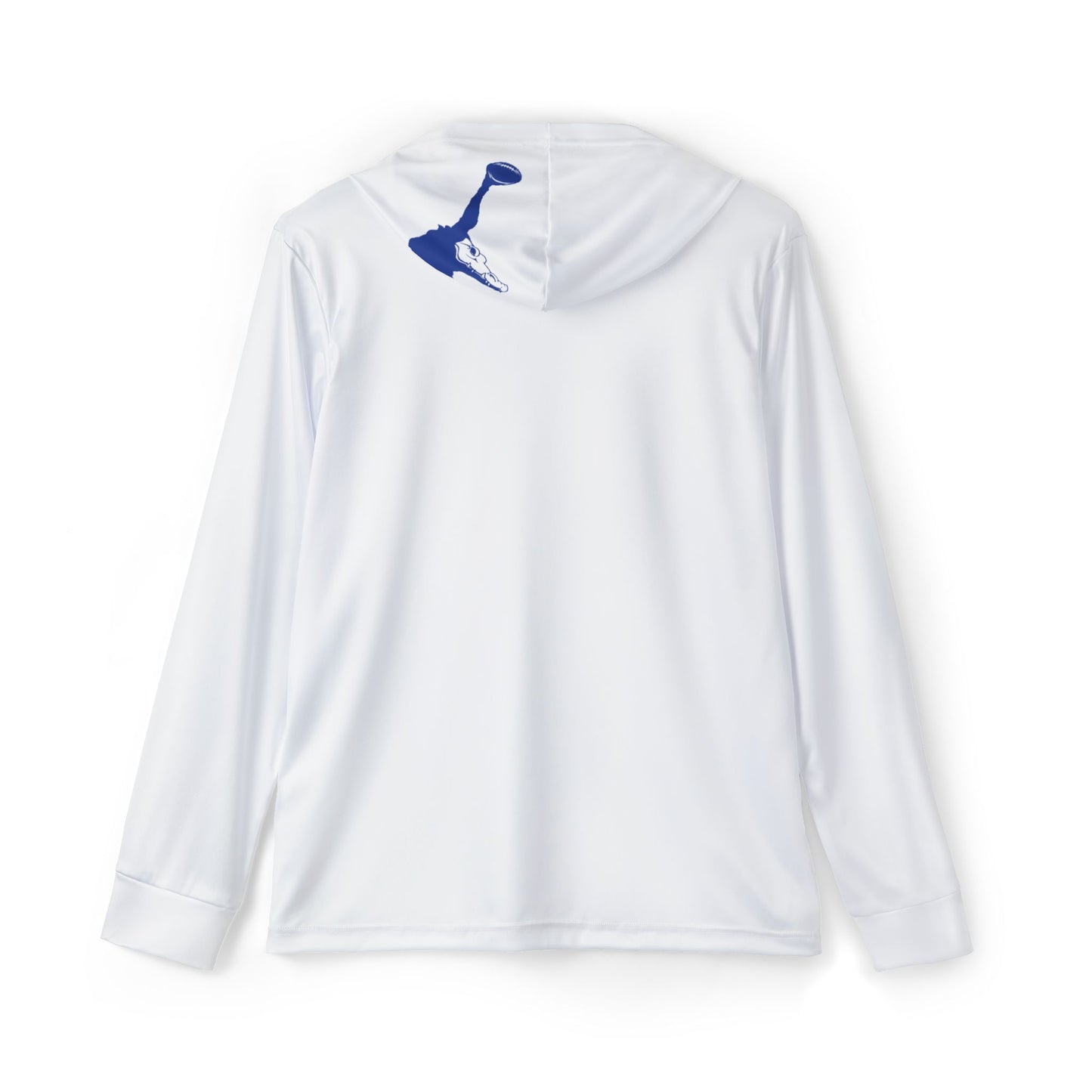 ChompMan Football (V1 / White) Men's Sports Warmup Hoodie (AOP)