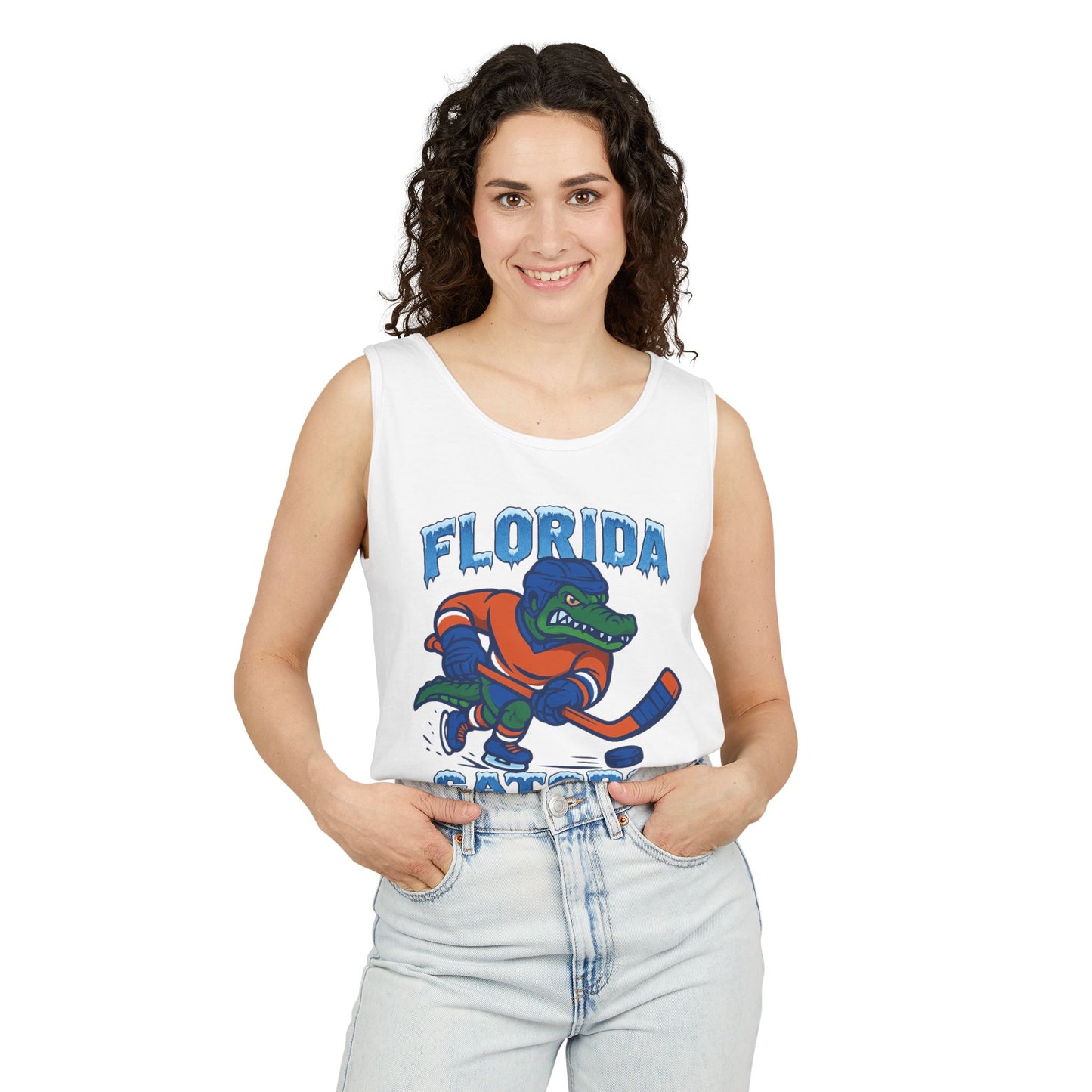 Florida Gators Hockey Tank Top | Unisex, Sports Apparel, College Gear, Summer Wear, Casual Outfit