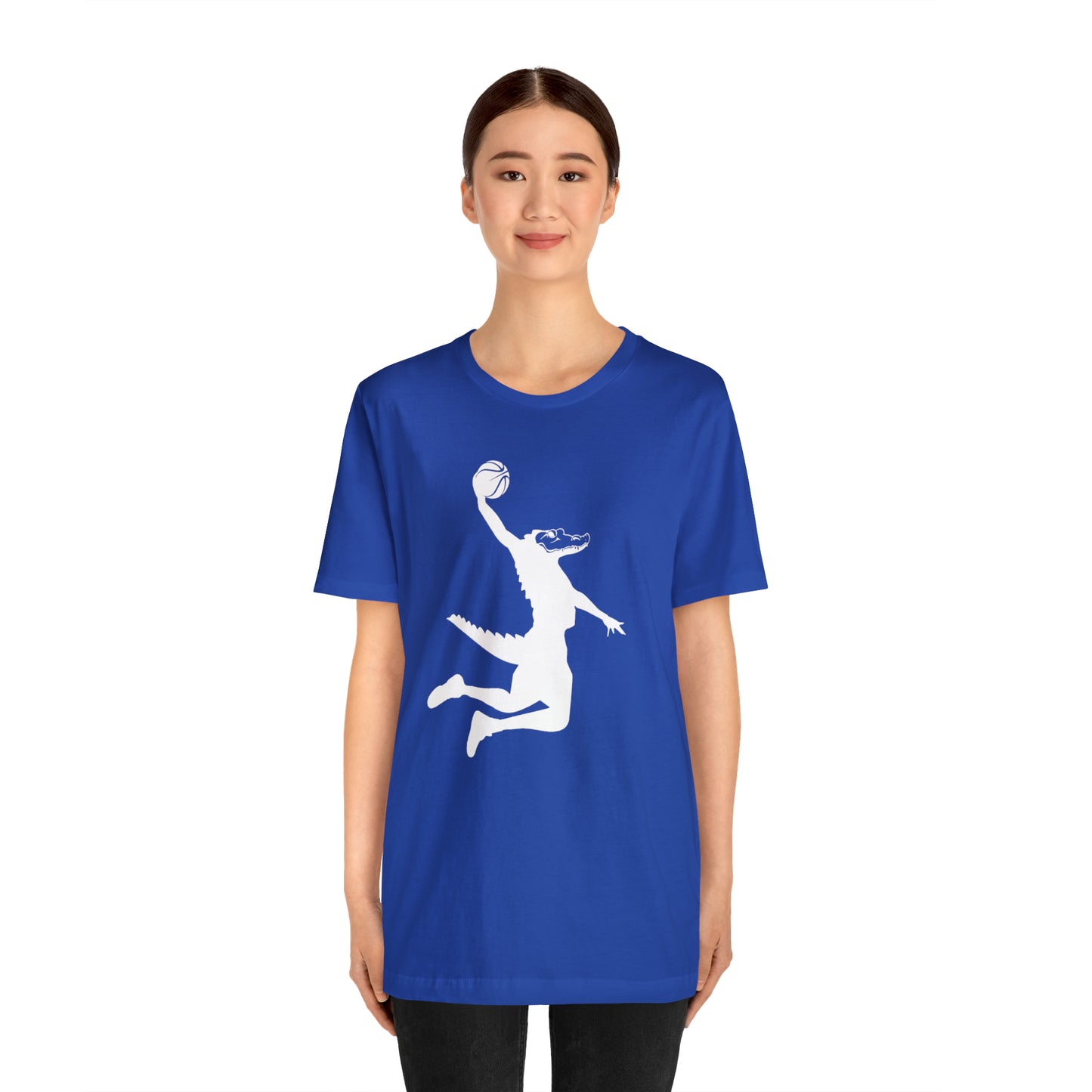Unisex Jersey Short Sleeve Tee ChompMan (White)