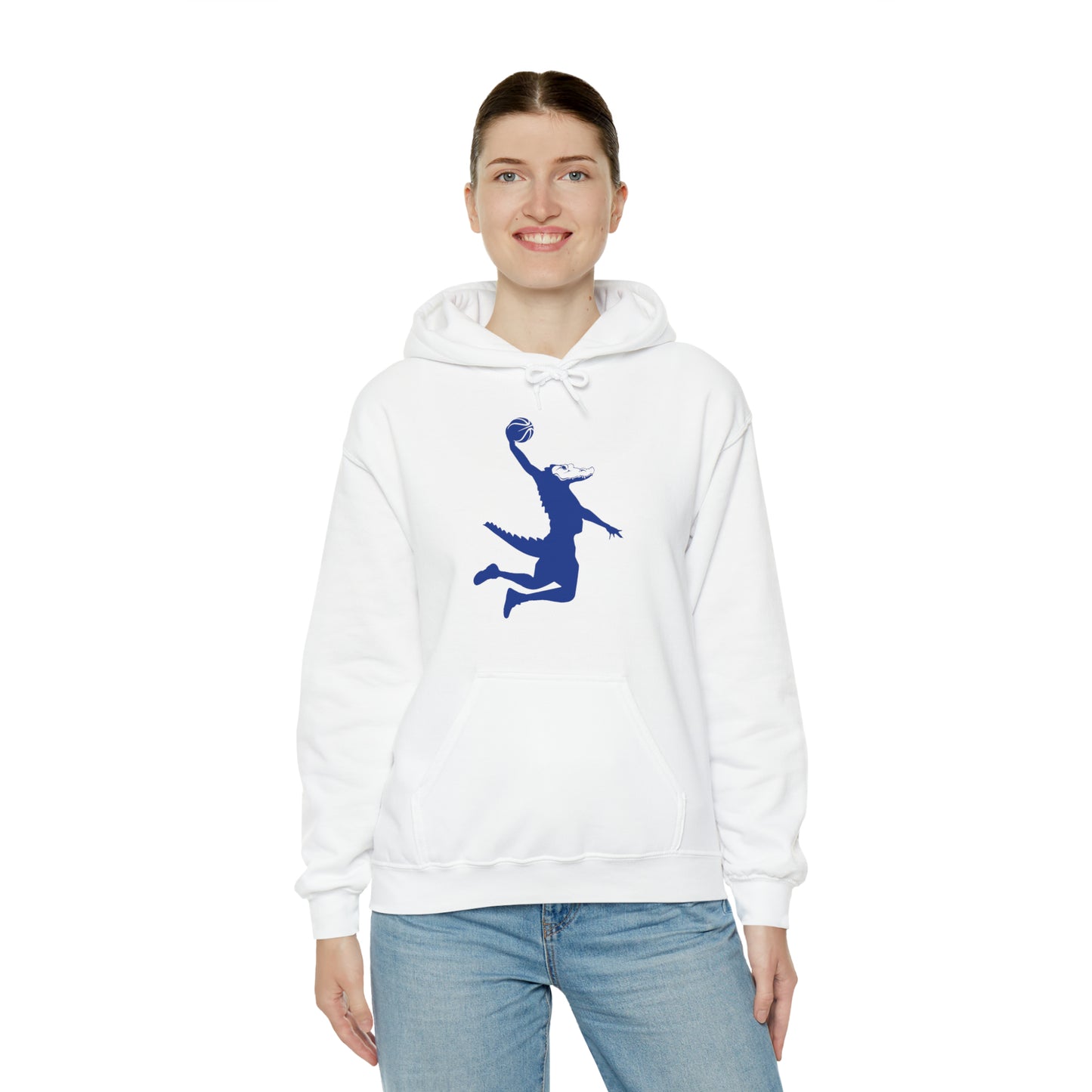 Unisex Heavy Blend™ Hooded Sweatshirt ChompMan (Blue)