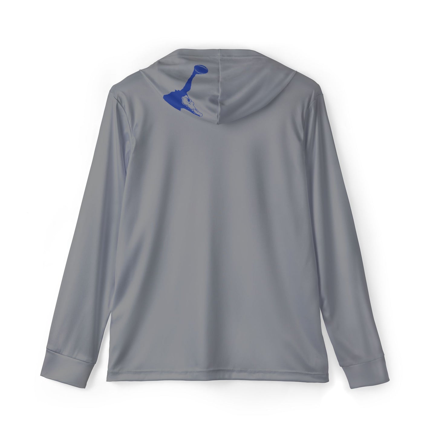 ChompMan Basketball (V1 / Grey) Men's Sports Warmup Hoodie (AOP)