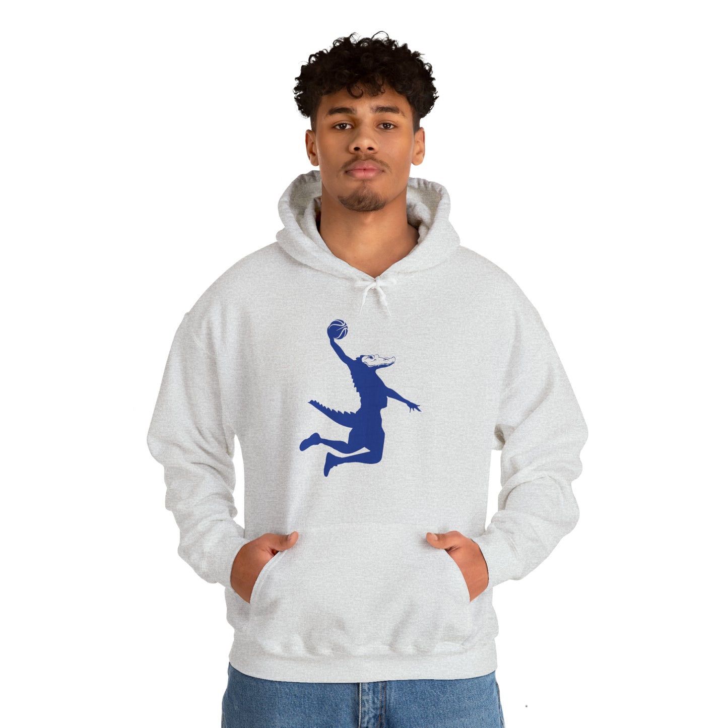 Unisex Heavy Blend™ Hooded Sweatshirt ChompMan (Blue)