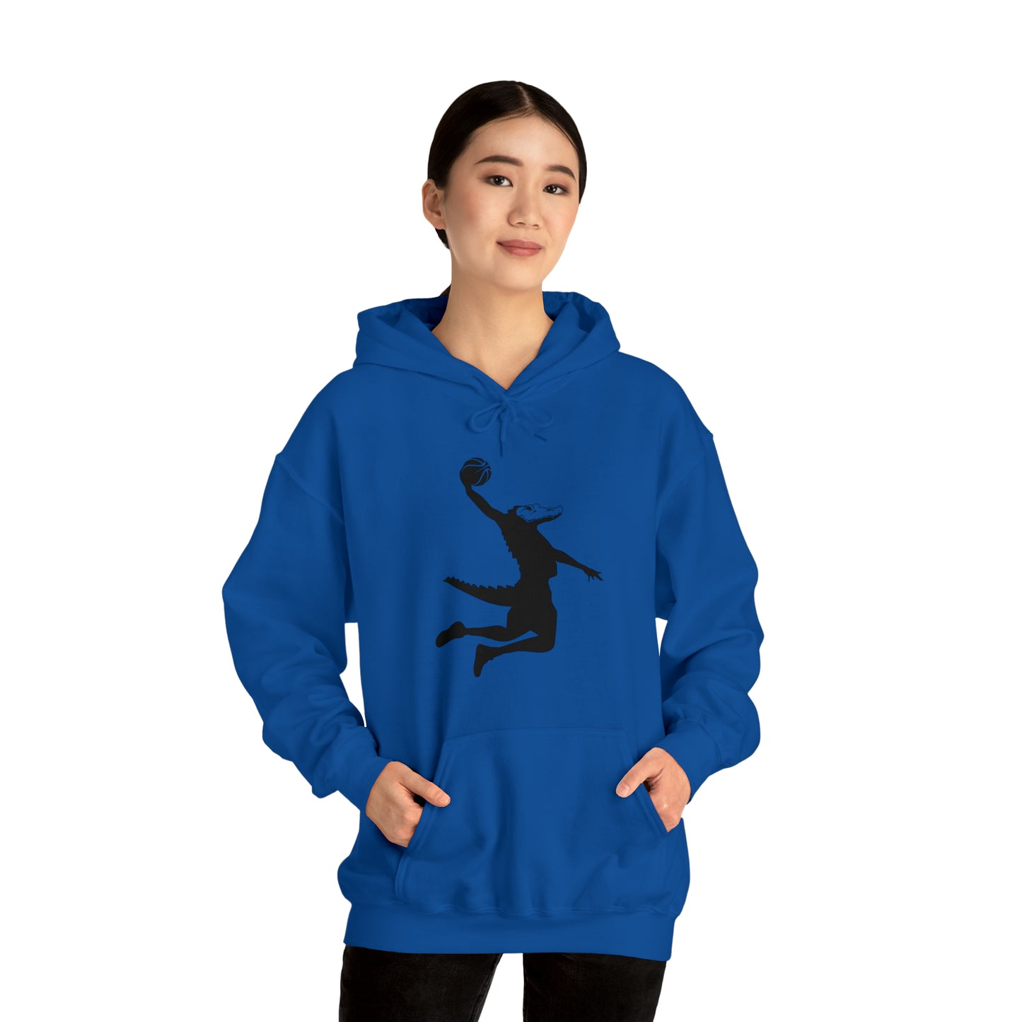 Unisex Heavy Blend™ Hooded Sweatshirt ChompMan (Black)