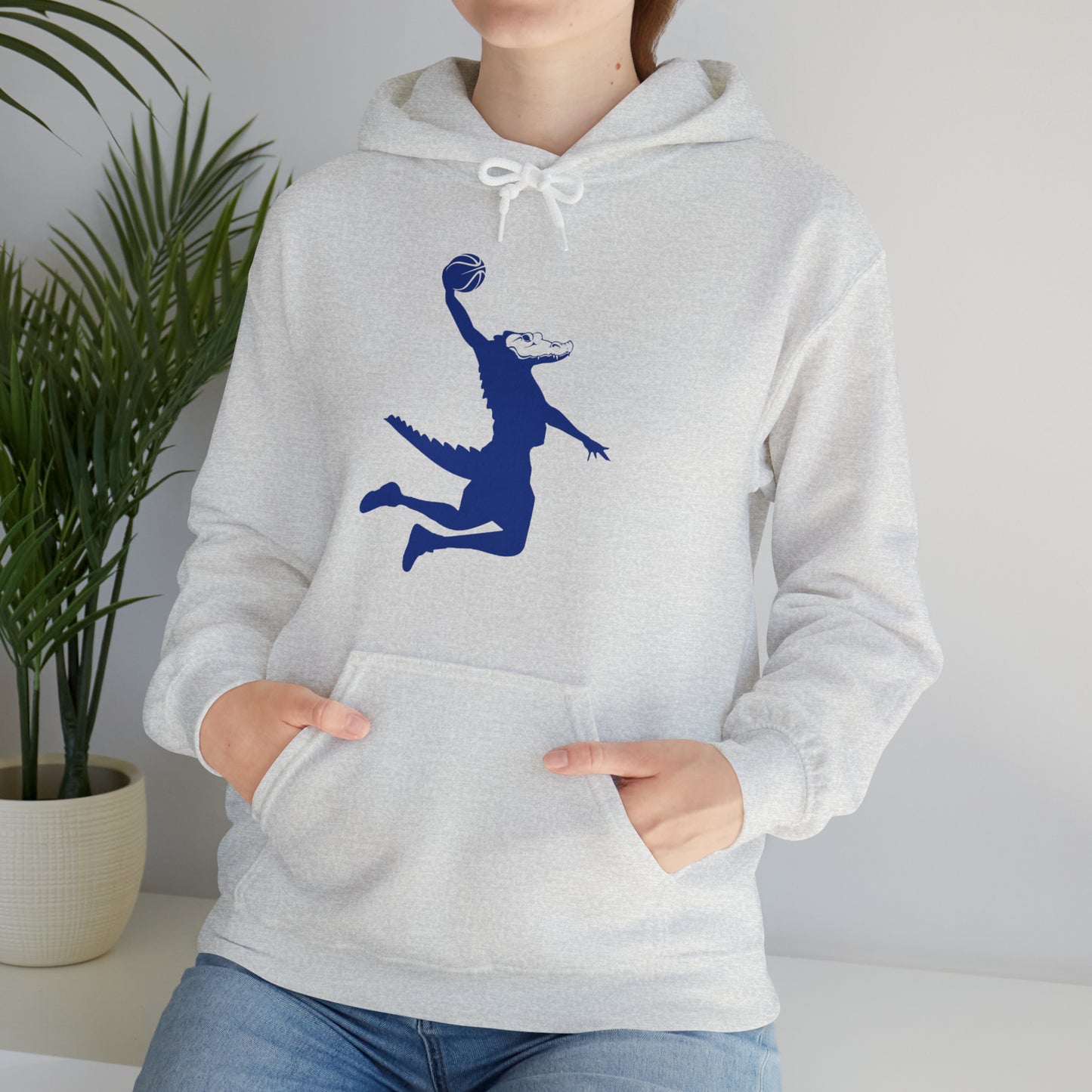 Unisex Heavy Blend™ Hooded Sweatshirt ChompMan (Blue)