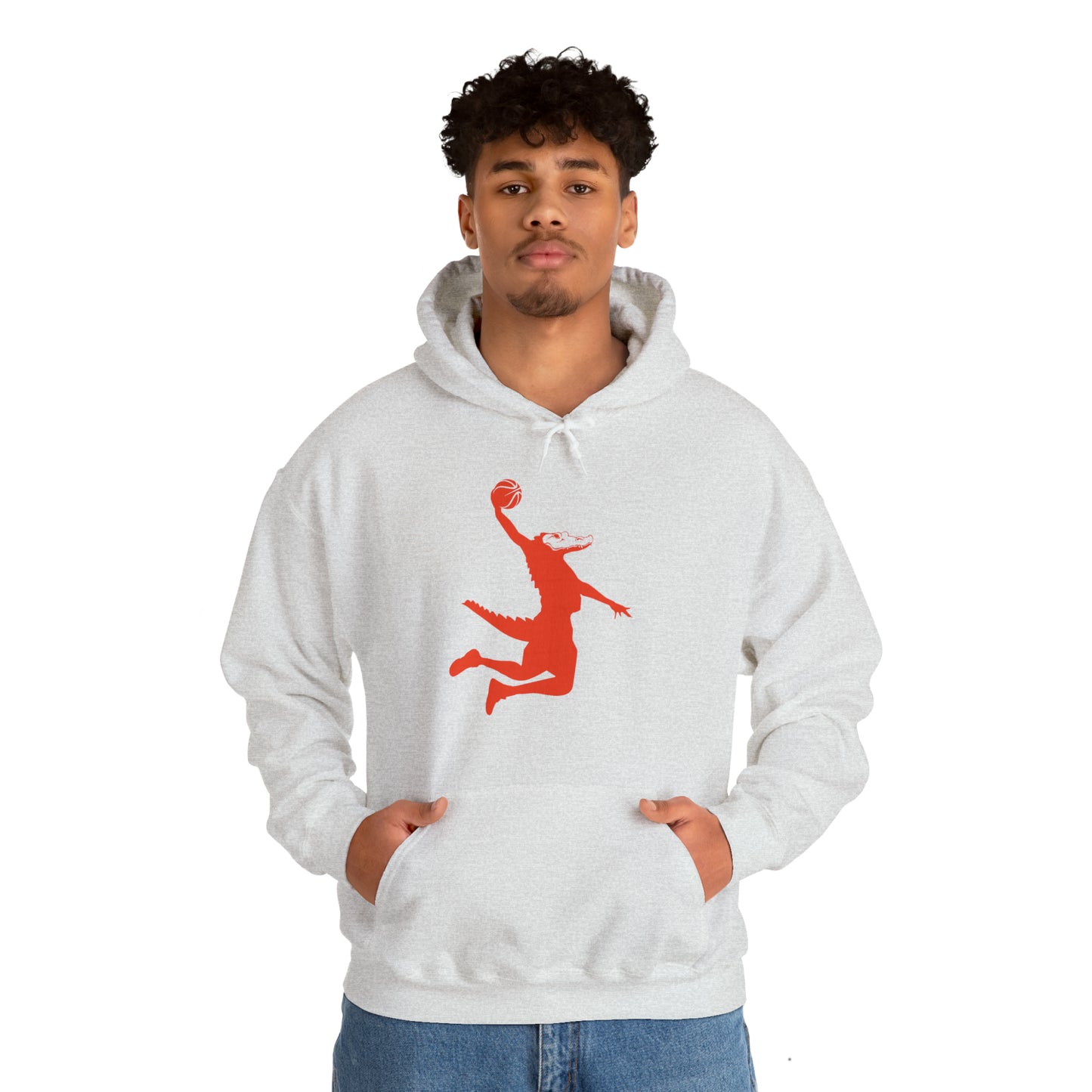 ChompMan Basketball (V6) Unisex Heavy Blend™ Hooded Sweatshirt
