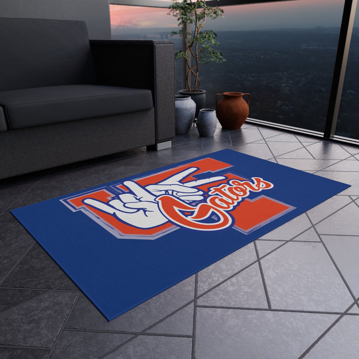UF Gators (V1) Outdoor Rug