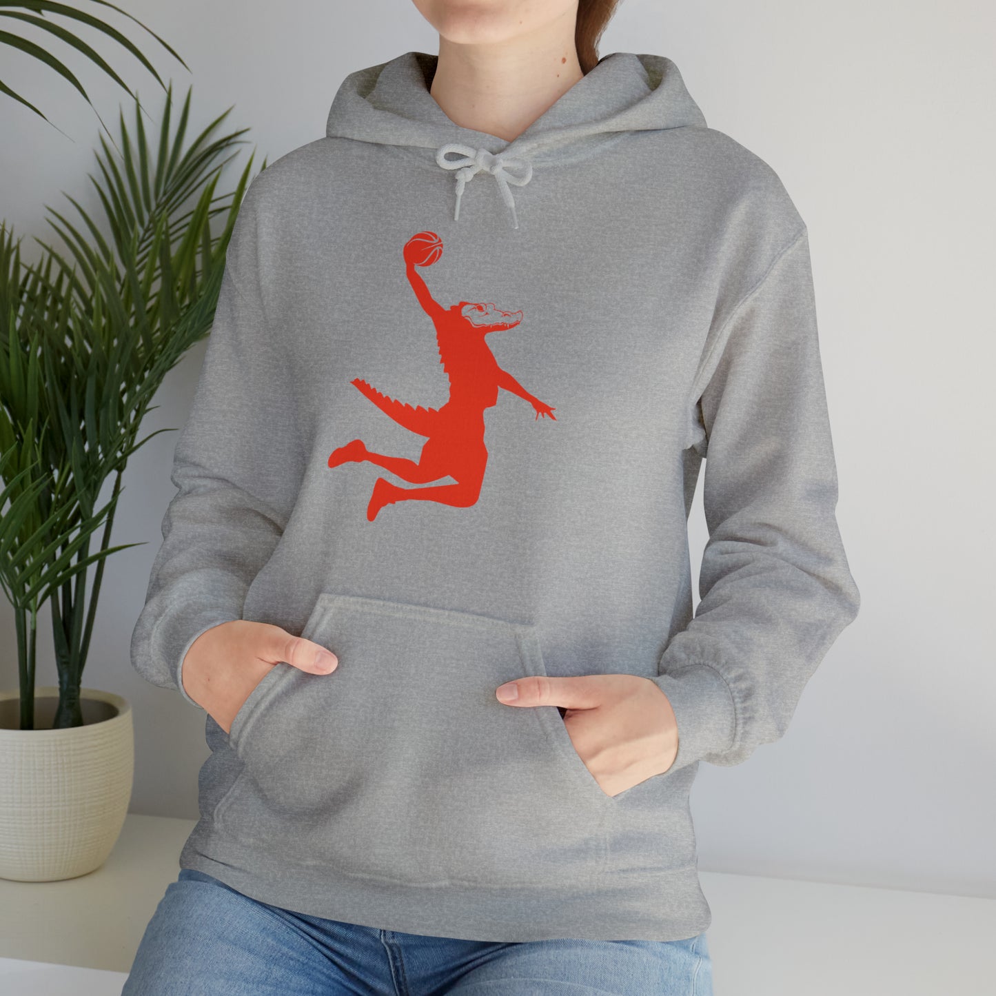 ChompMan Basketball (V6) Unisex Heavy Blend™ Hooded Sweatshirt