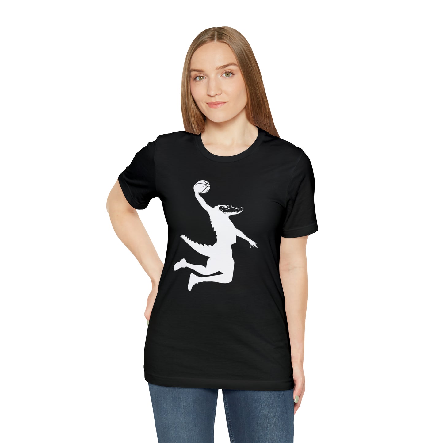 Unisex Jersey Short Sleeve Tee ChompMan (White)