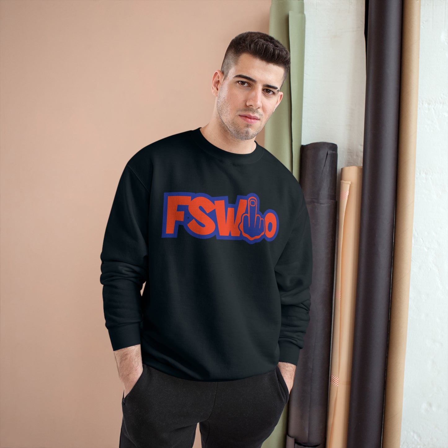 Champion Sweatshirt FSWho w/ Blue Finger