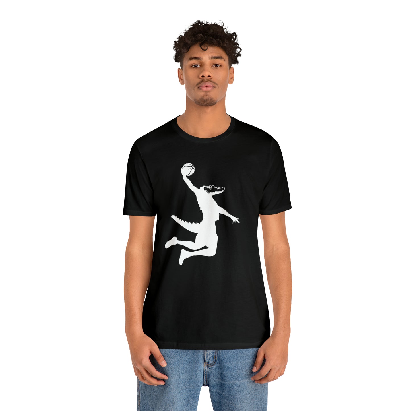 Unisex Jersey Short Sleeve Tee ChompMan (White)