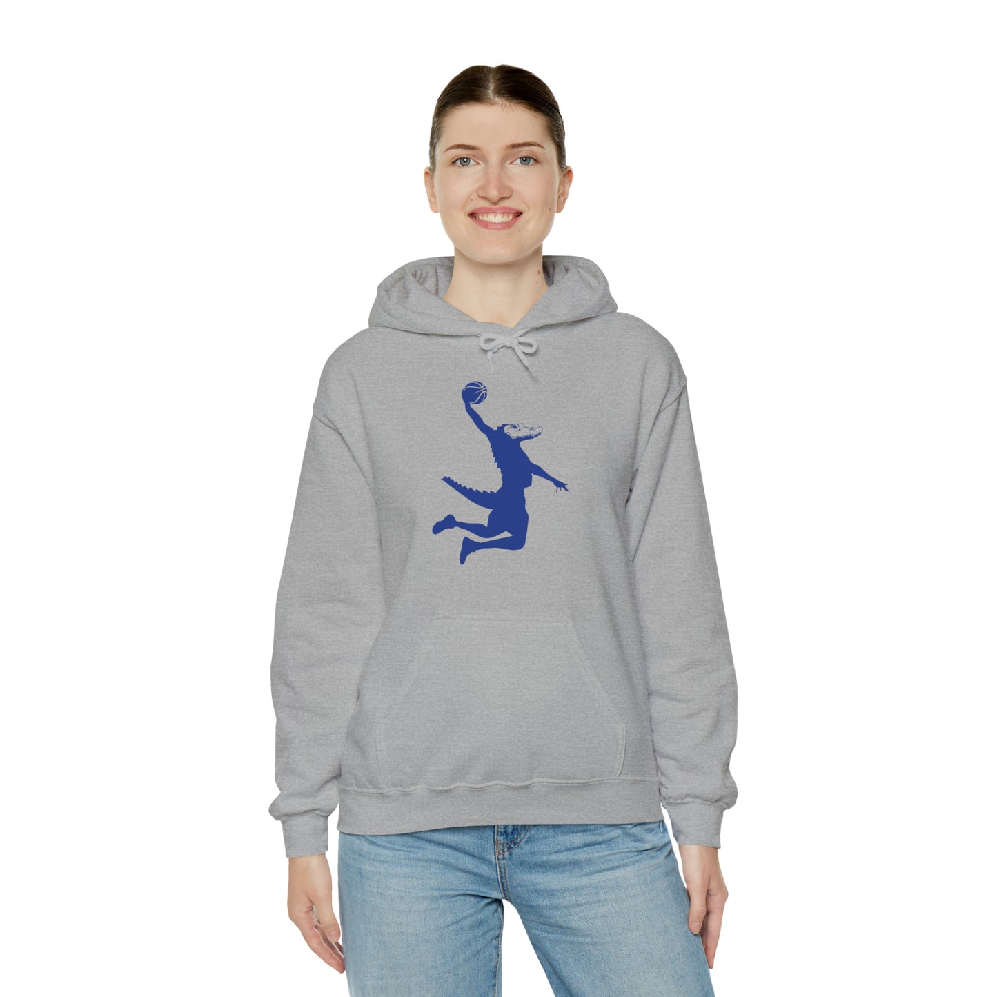 Unisex Heavy Blend™ Hooded Sweatshirt ChompMan (Blue)
