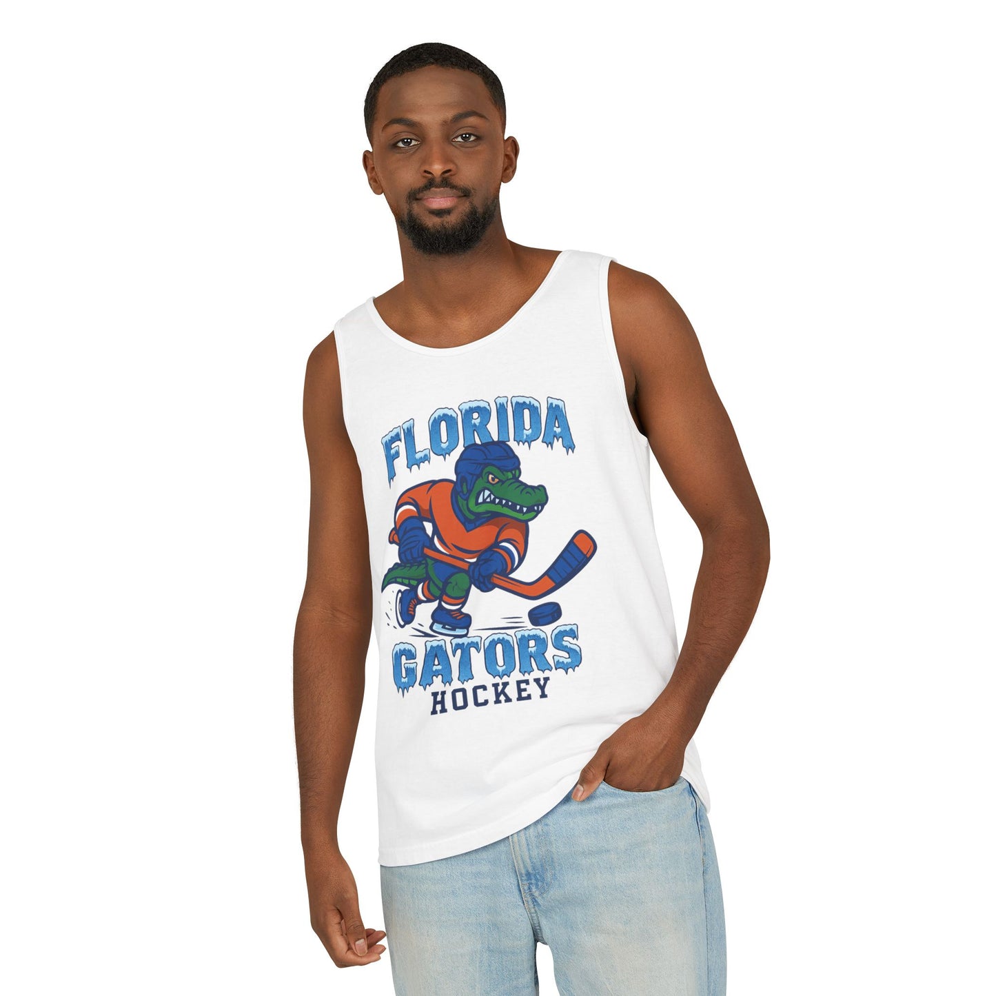 Florida Gators Hockey Tank Top | Unisex, Sports Apparel, College Gear, Summer Wear, Casual Outfit