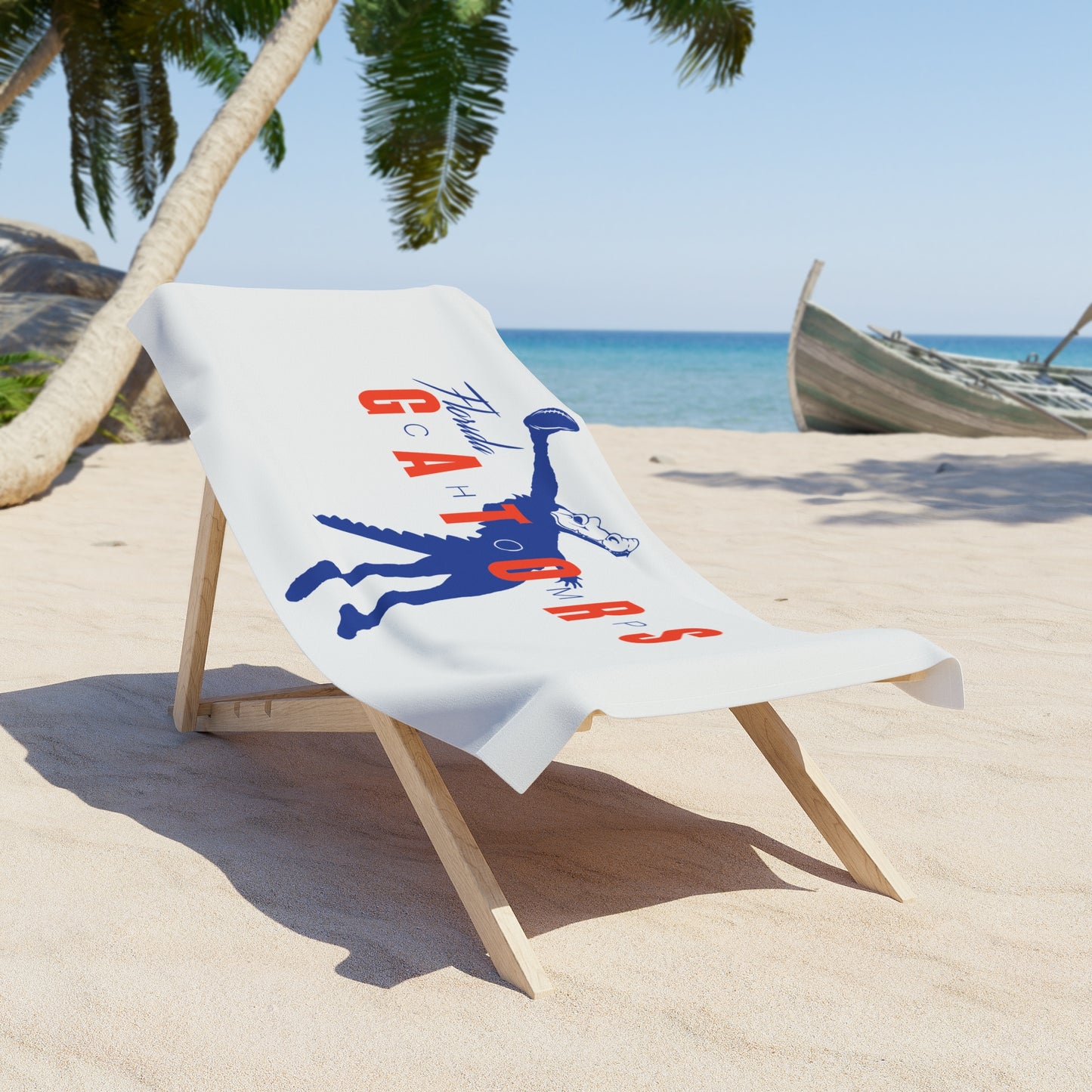 ChompMan Football (V1) Beach Towel