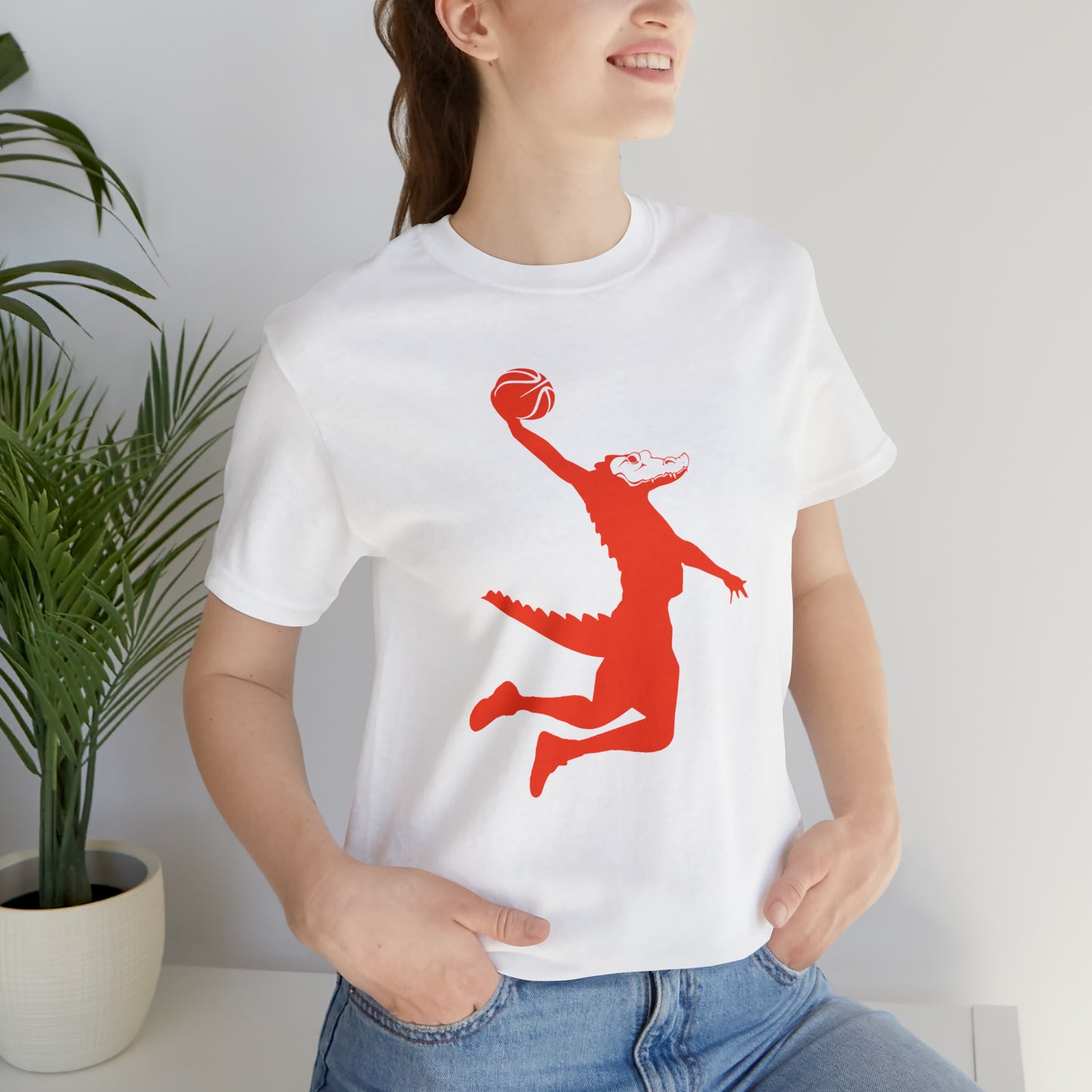 Unisex Jersey Short Sleeve Tee ChompMan (Orange)